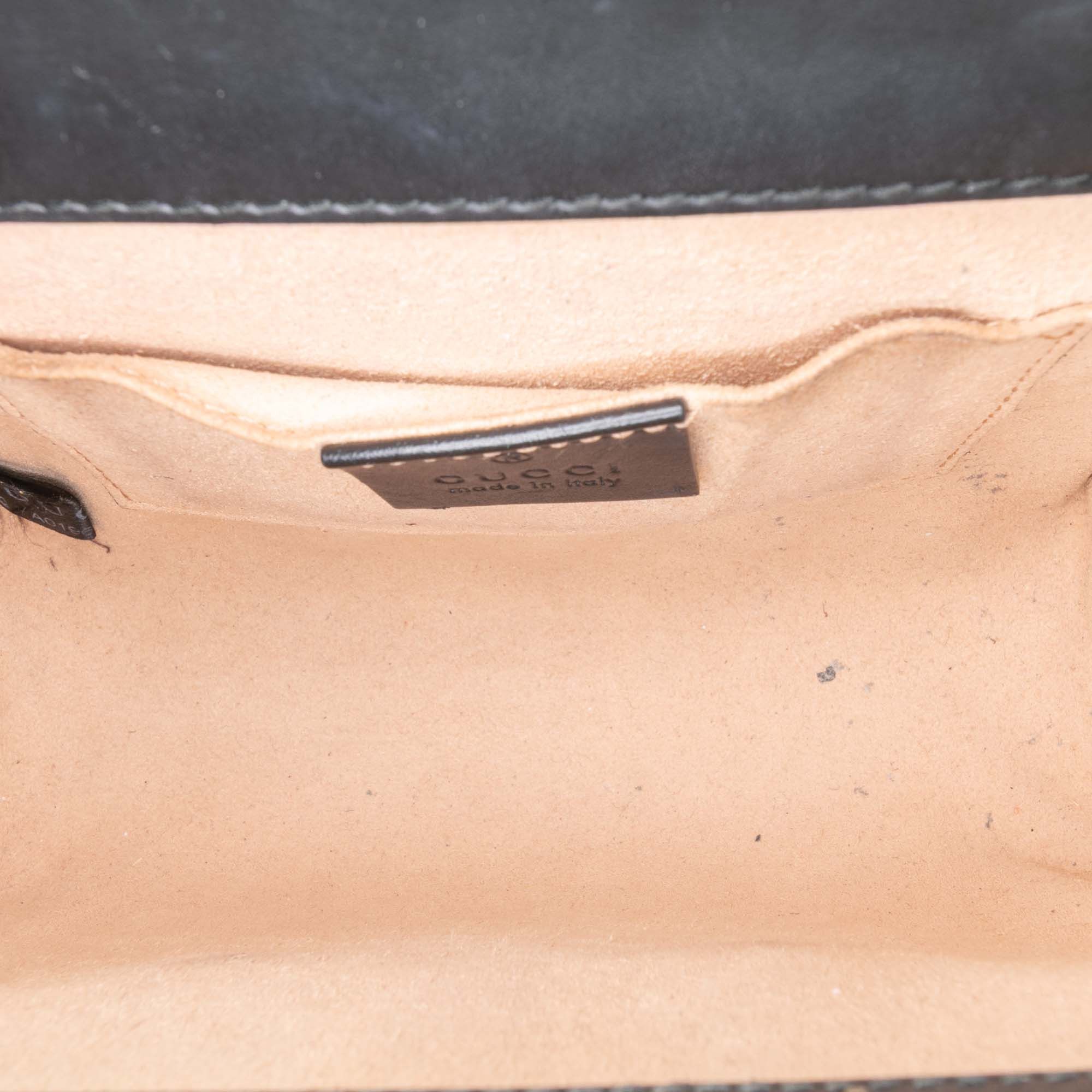 Gucci Small Guccissima Padlock Crossbody Size ONE SIZE - 4 Thumbnail