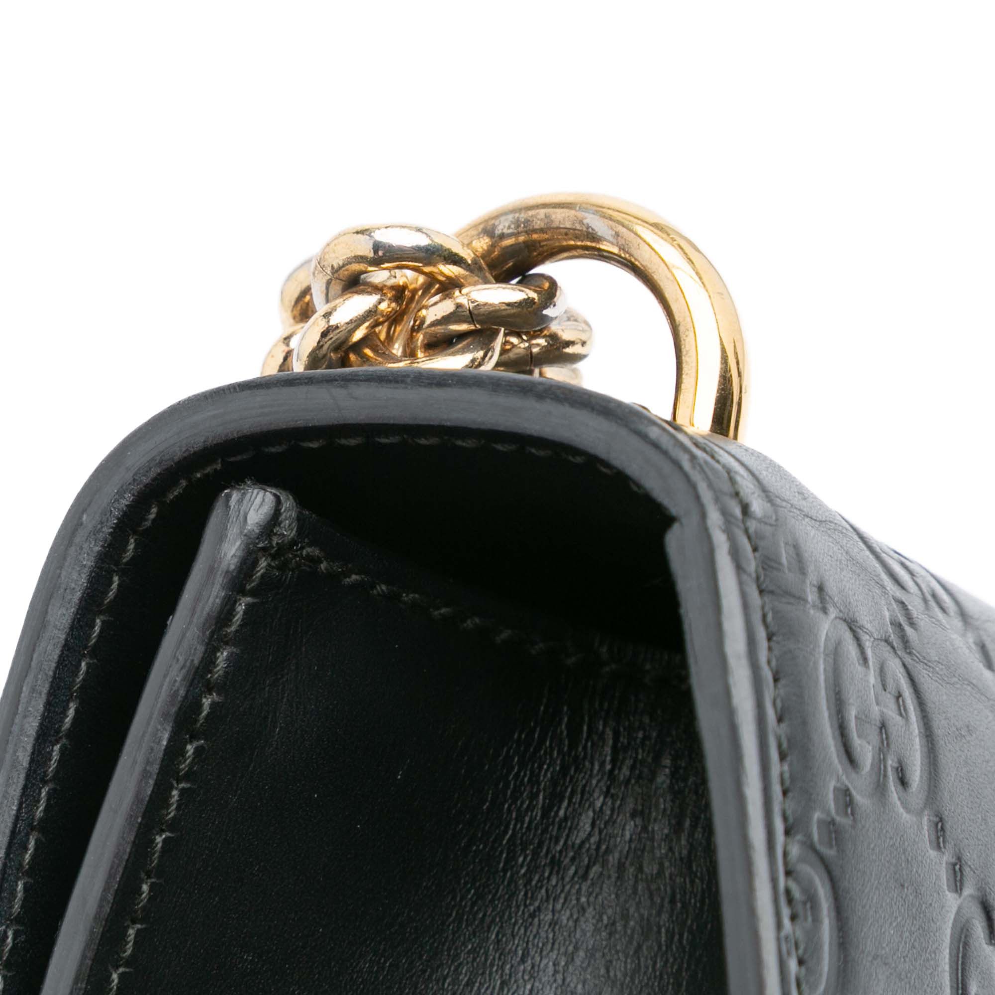 Gucci Small Guccissima Padlock Crossbody Size ONE SIZE - 10 Thumbnail