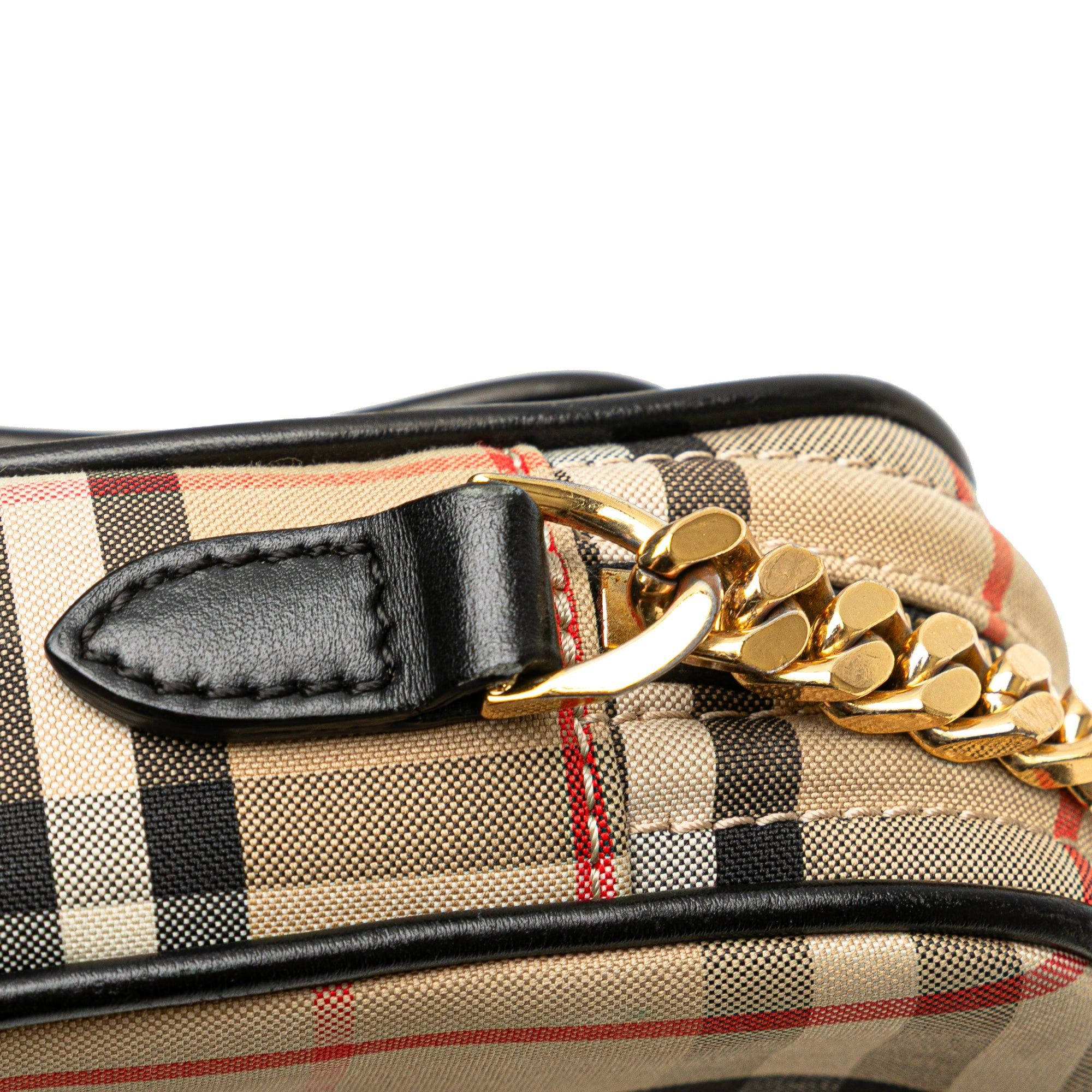 Burberry House Check Canvas Camera Bag Size ONE SIZE - 8 Thumbnail