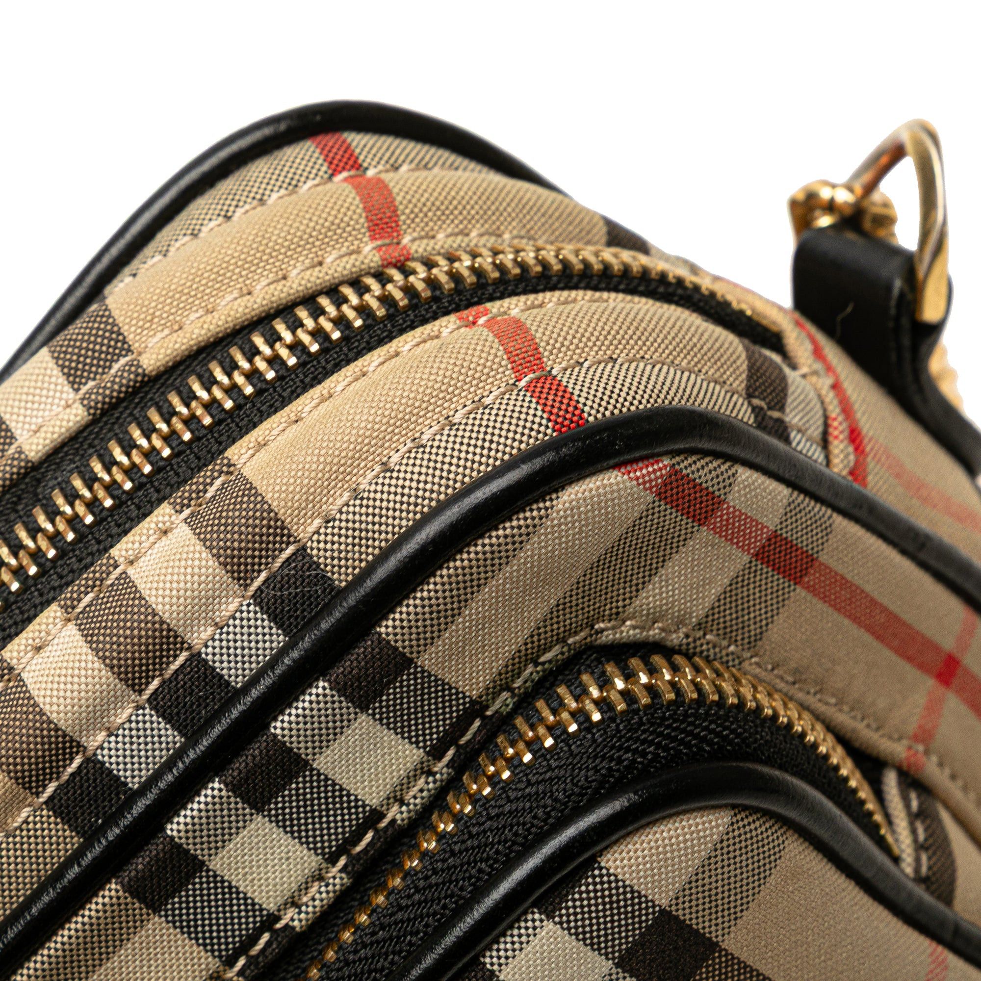Burberry House Check Canvas Camera Bag Size ONE SIZE - 9 Thumbnail