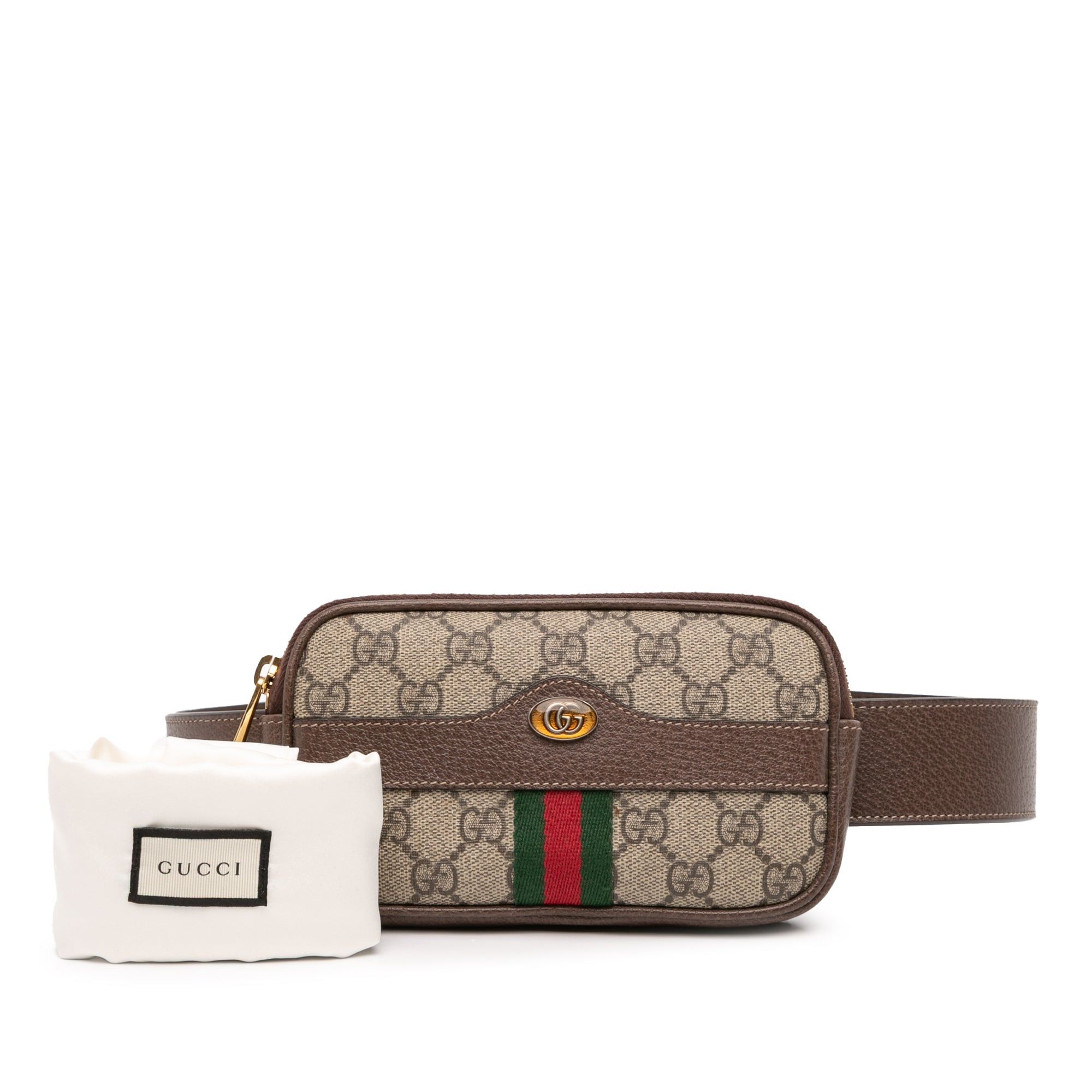 Gucci Small GG Supreme Web Ophidia Belt Bag Size ONE SIZE - 10 Thumbnail