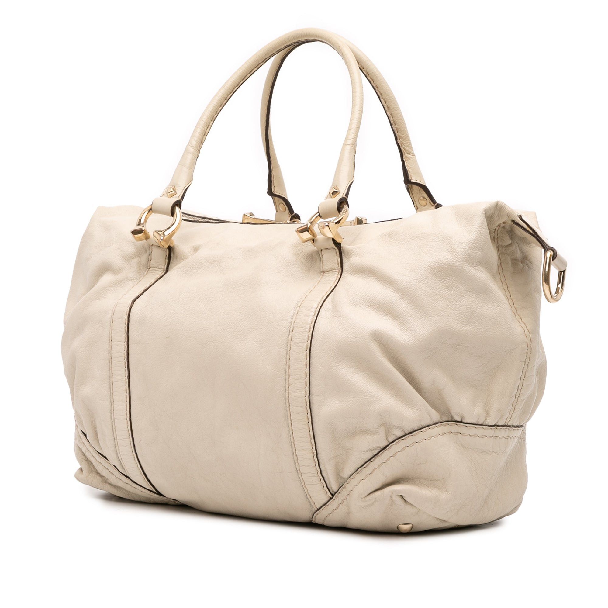 Gucci Leather Horsebit Nail Boston Bag Size ONE SIZE - 2 Thumbnail