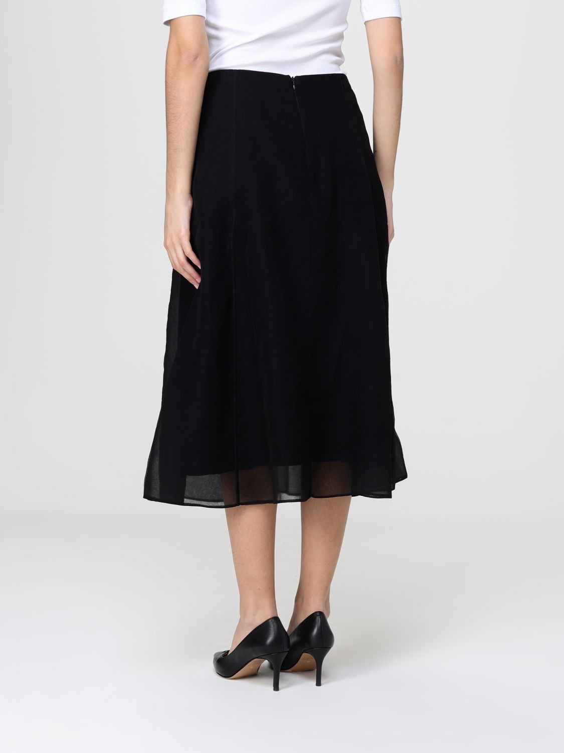 Brunello Cucinelli Brunello Cucinelli Skirt Woman Black Size 32" / US 10 / IT 46 - 3 Thumbnail