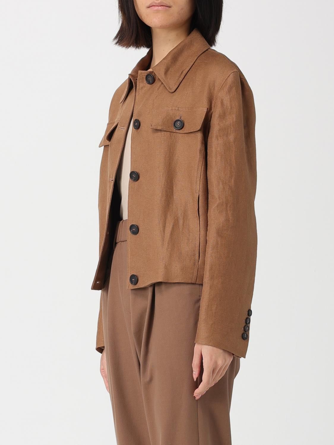 Brunello Cucinelli Brunello Cucinelli Jacket Woman Brown Size S / US 4 / IT 40 - 4 Thumbnail
