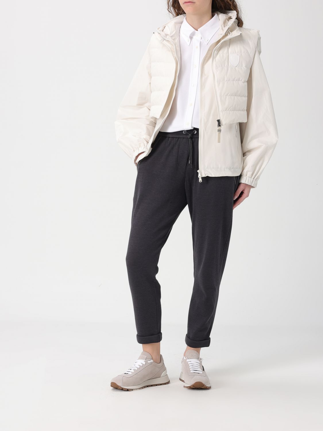 Brunello Cucinelli Brunello Cucinelli Shirt Woman White Size S / US 4 / IT 40 - 2 Thumbnail