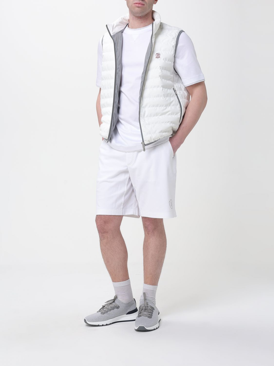 Brunello Cucinelli Brunello Cucinelli Suit Vest Men White Size US XXL / EU 58 / 5 - 2 Thumbnail