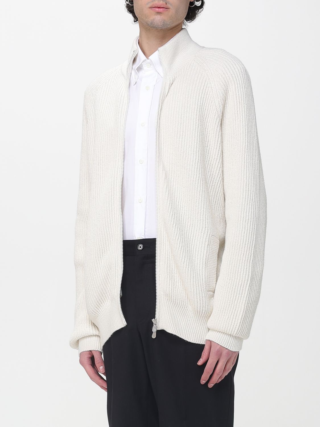 Brunello Cucinelli Brunello Cucinelli Sweater Men White Size US XL / EU 56 / 4 - 4 Thumbnail