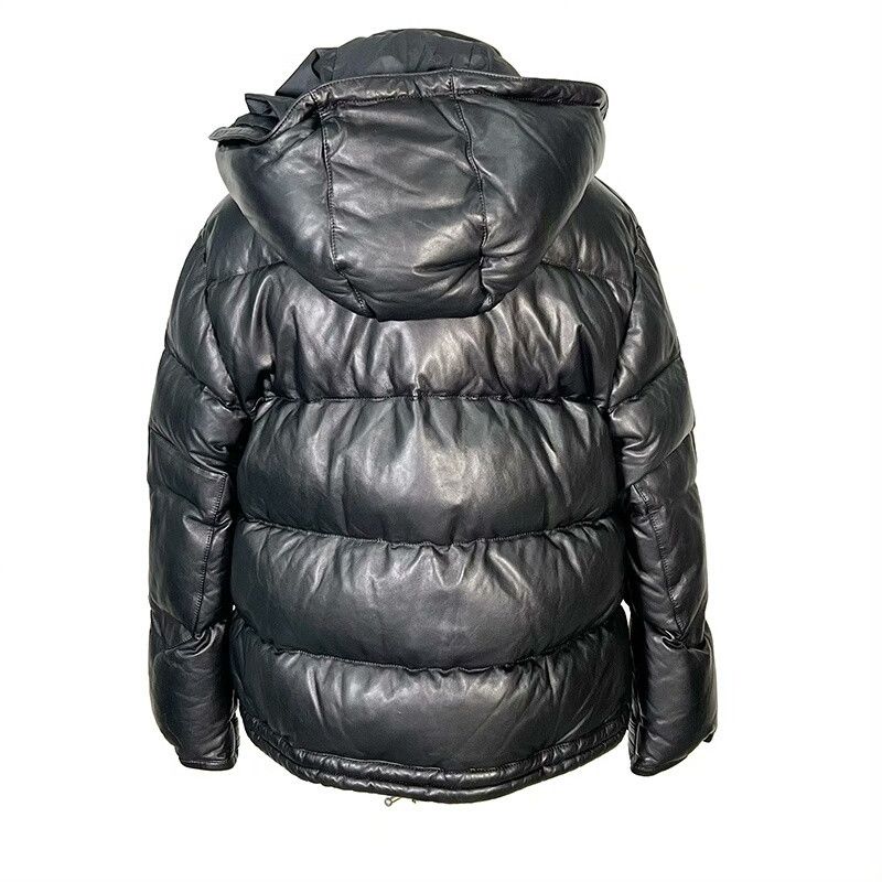 Saint Laurent Paris Saint Laurent Black Sheepskin Down Jacket Size US XXS / EU 40 - 2 Thumbnail