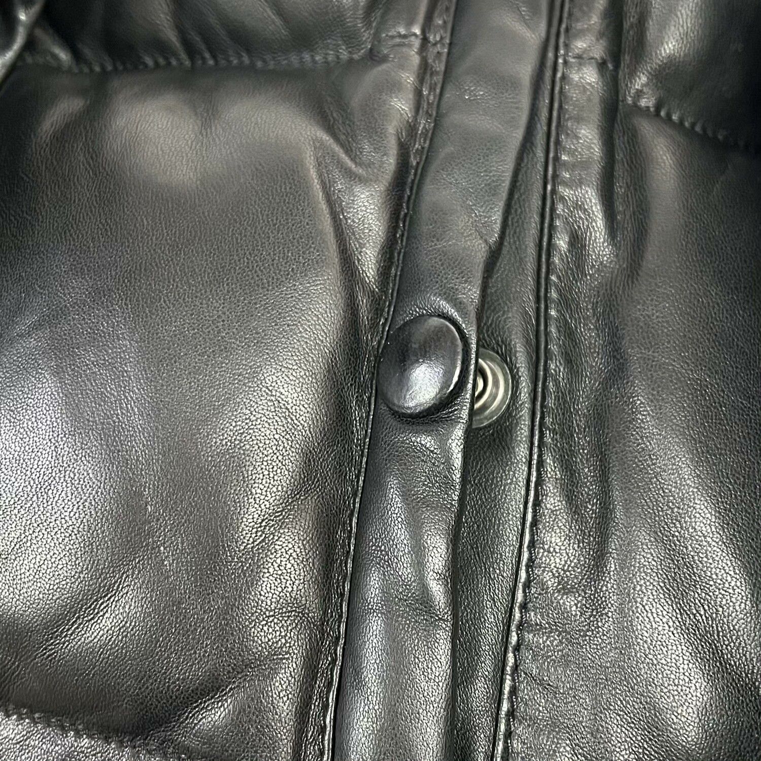 Saint Laurent Paris Saint Laurent Black Sheepskin Down Jacket Size US XXS / EU 40 - 6 Thumbnail