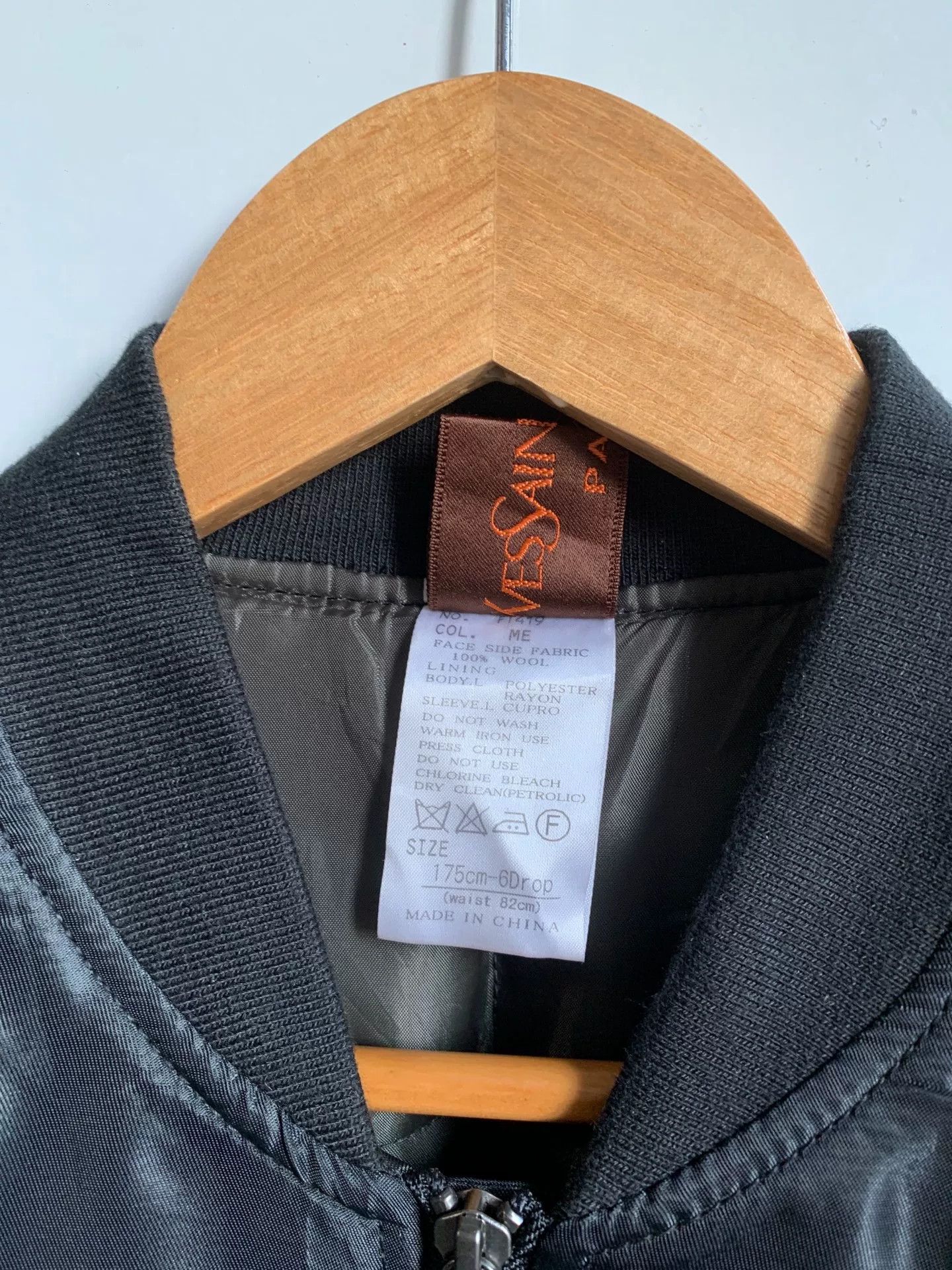 Yves Saint Laurent YSL Flight Jacket Size US L / EU 52-54 / 3 - 3 Thumbnail