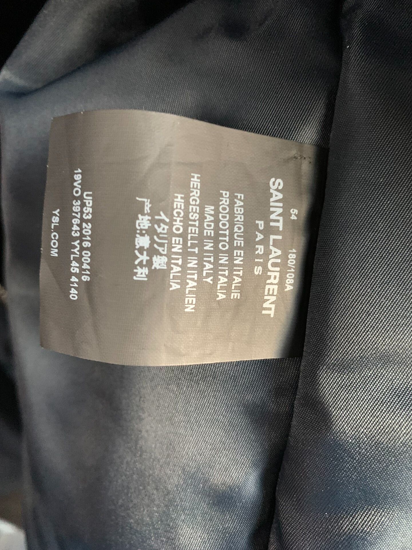 Saint Laurent Paris Saint Laurent MA-1 Bomber Jacket Size US L / EU 52-54 / 3 - 3 Thumbnail