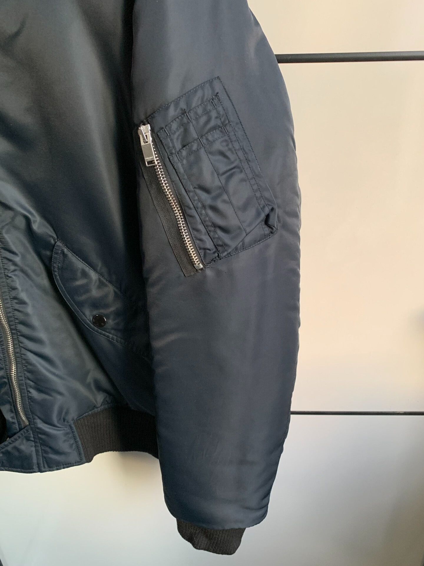 Saint Laurent Paris Saint Laurent MA-1 Bomber Jacket Size US L / EU 52-54 / 3 - 6 Thumbnail