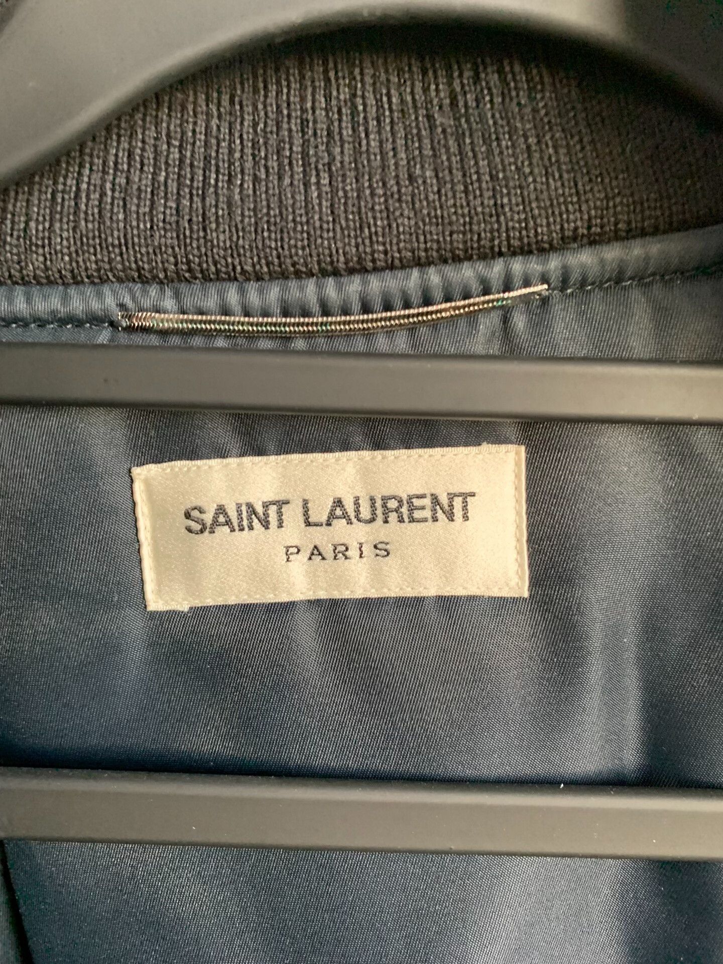 Saint Laurent Paris Saint Laurent MA-1 Bomber Jacket Size US L / EU 52-54 / 3 - 2 Thumbnail