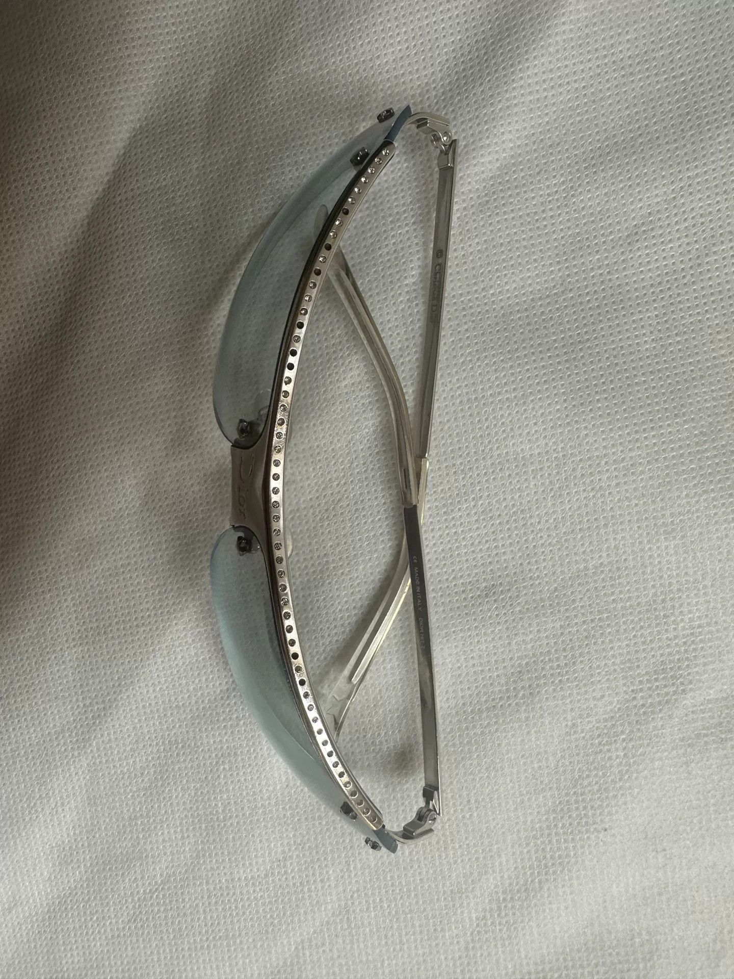 Dior Dior Vintage Star Rhinestone Sunglasses Size ONE SIZE - 2 Thumbnail