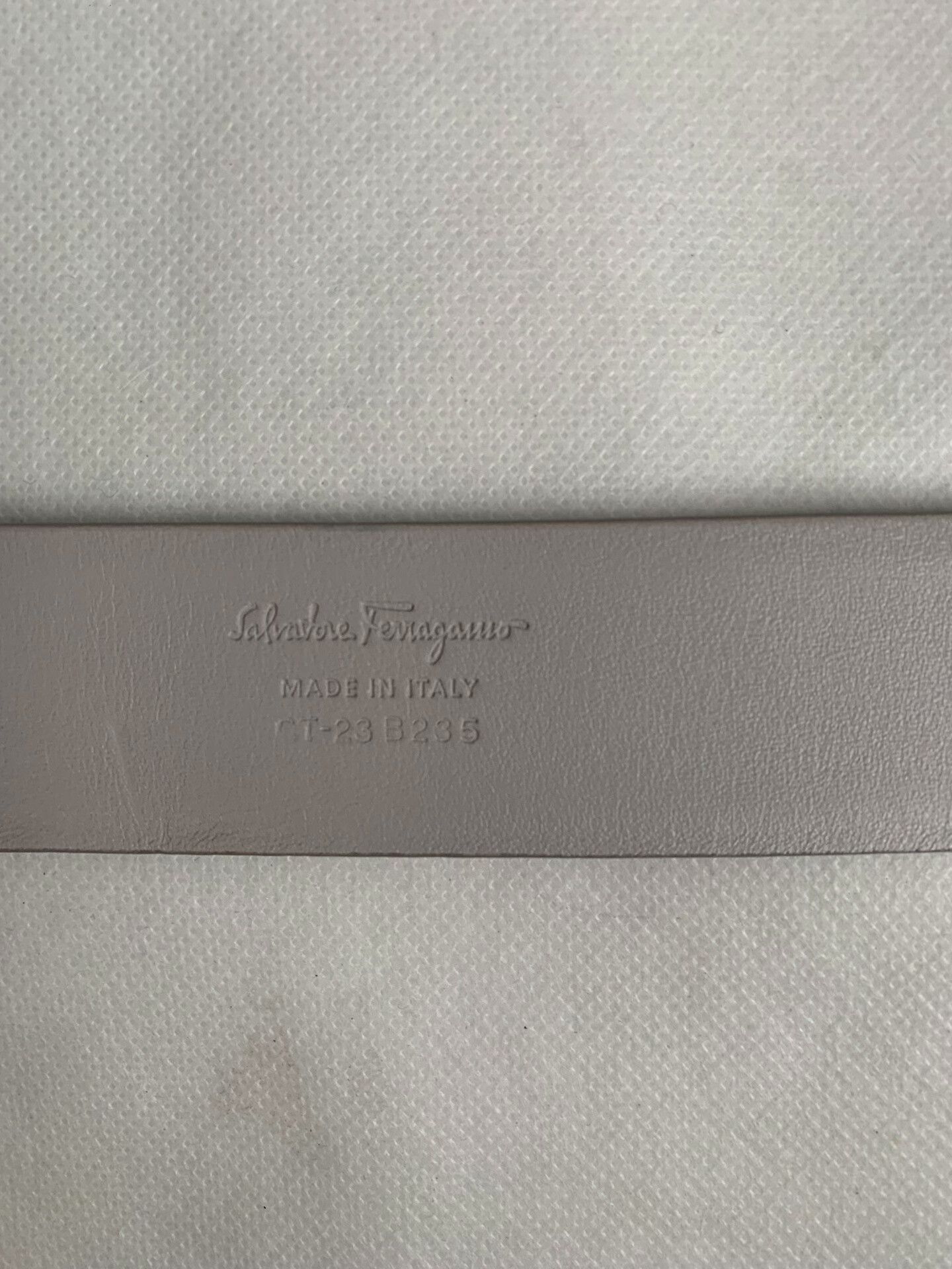 Salvatore Ferragamo Ferragamo Unisex Leather Belt Size ONE SIZE - 5 Thumbnail