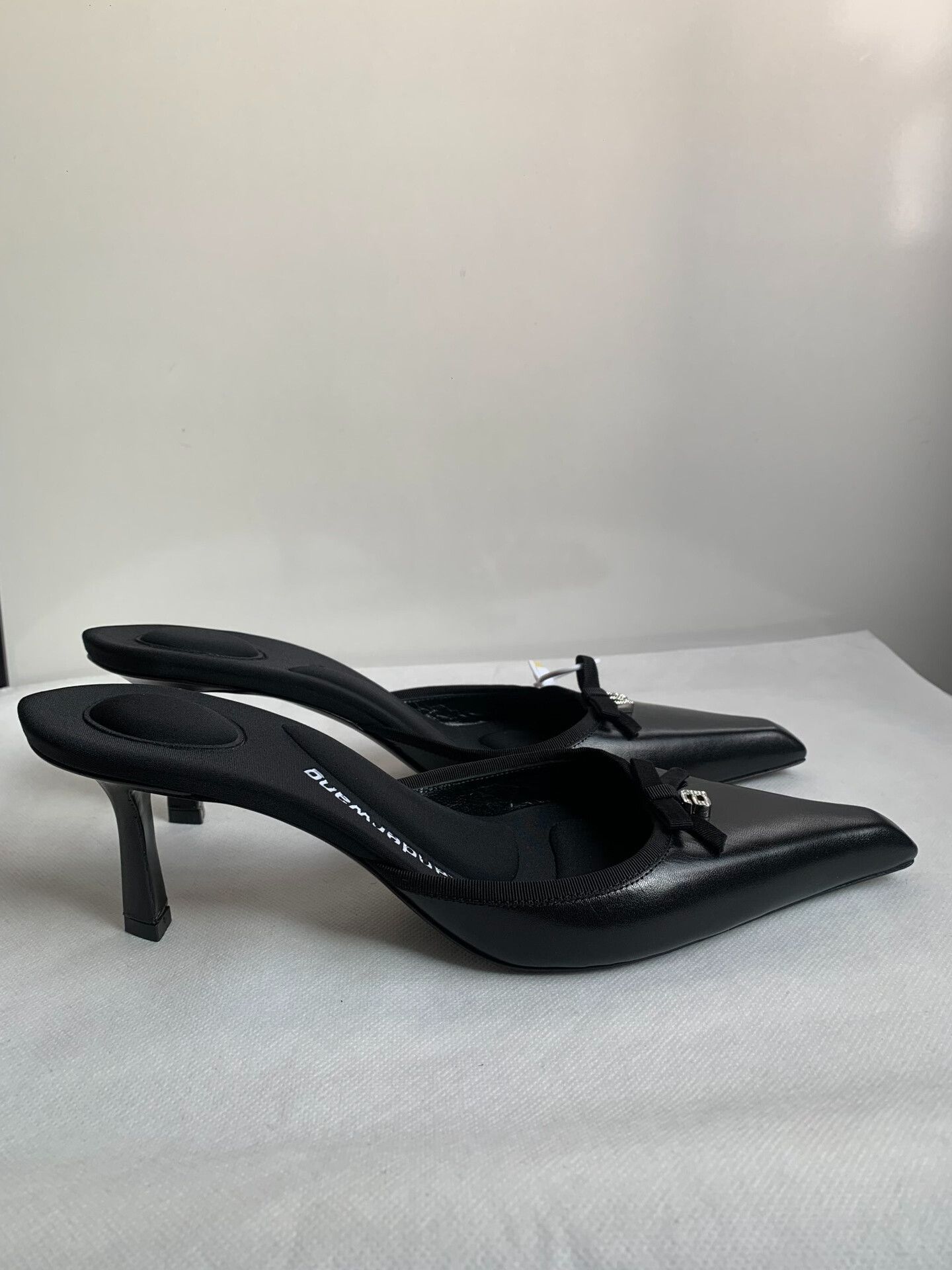 Alexander Wang Alexander Wang Pointed Cat Heel Mules Size US 8 / IT 38 - 5 Thumbnail