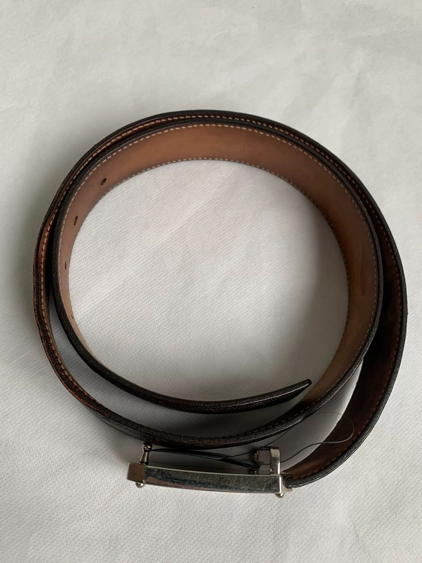Gucci Gucci Square Buckle Embossed Belt Size ONE SIZE - 2 Thumbnail