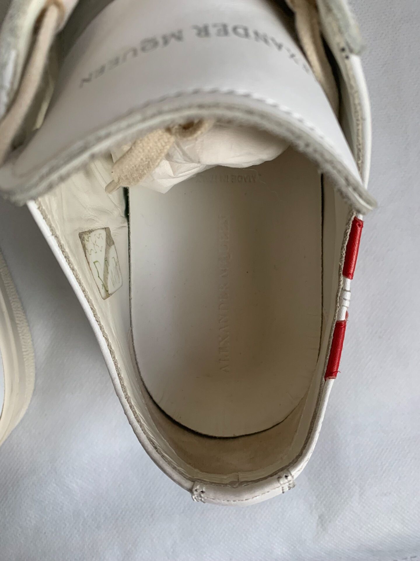 Alexander McQueen Alexander McQueen White Sneakers Size 42 Size US 9 / EU 42 - 5 Thumbnail