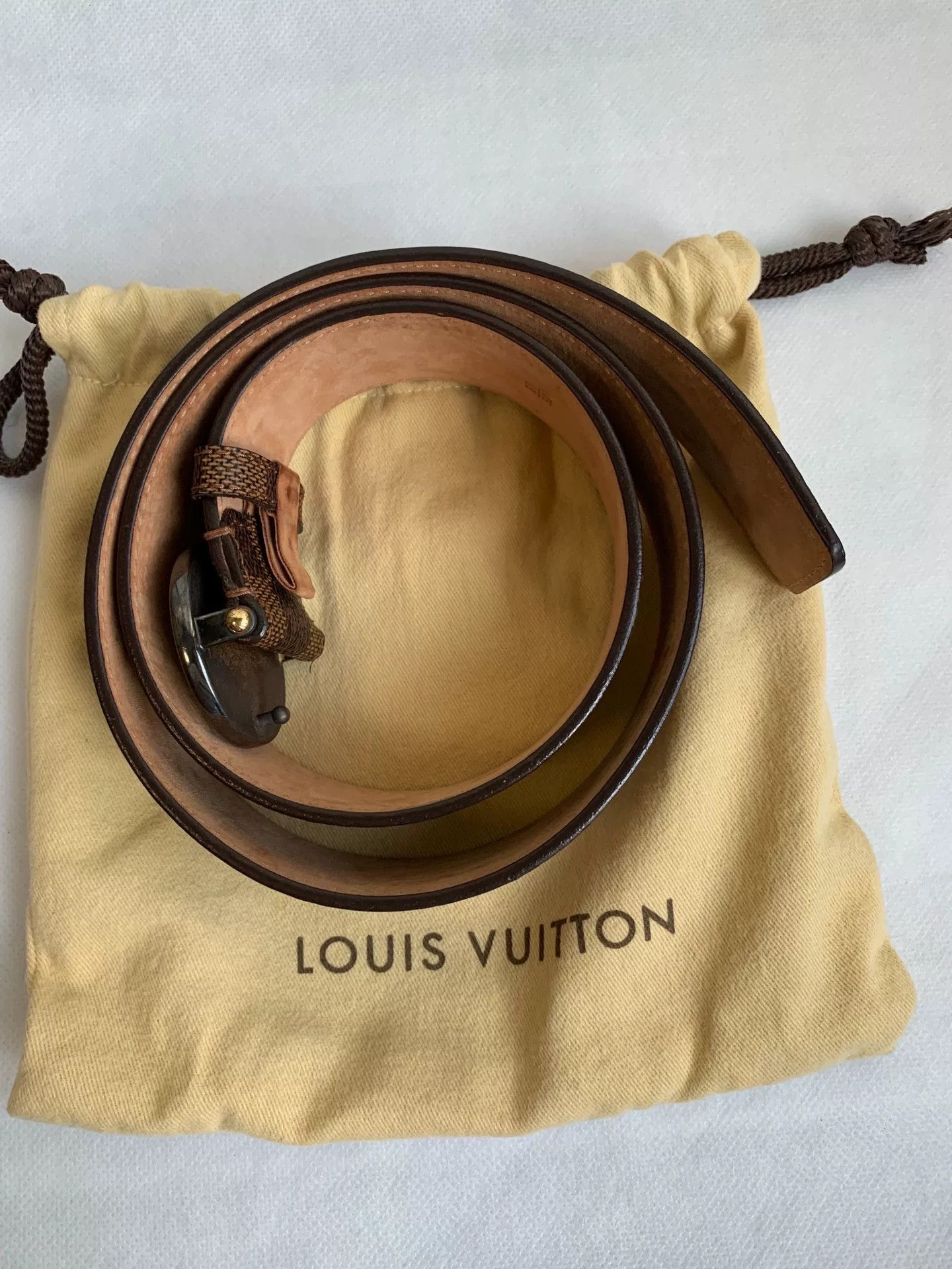 Louis Vuitton LV Vintage Women's Belt Size ONE SIZE - 6 Thumbnail