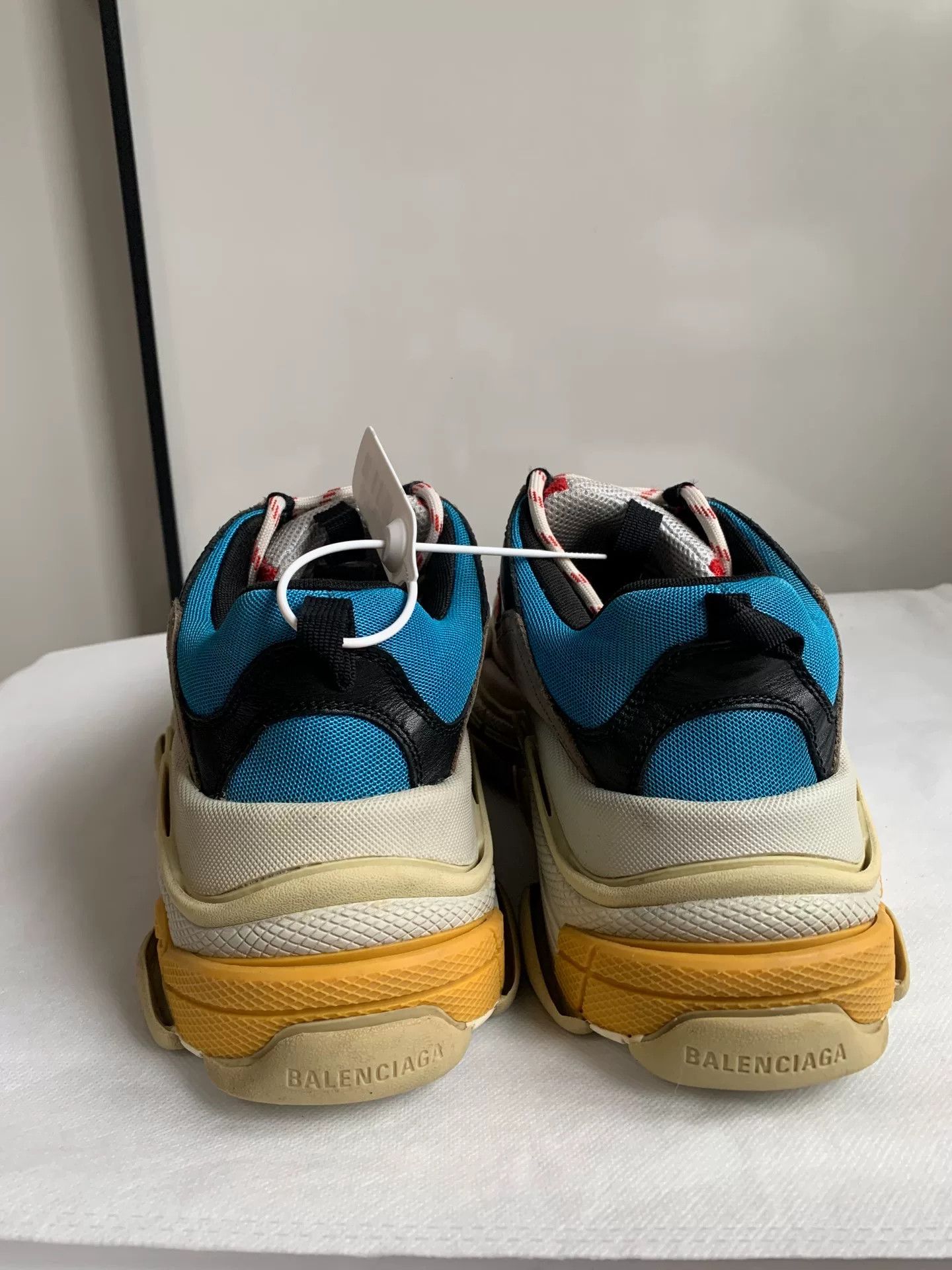 Balenciaga Balenciaga Dad Shoes Size 40 Red Blue Size US 7 / EU 40 - 6 Thumbnail
