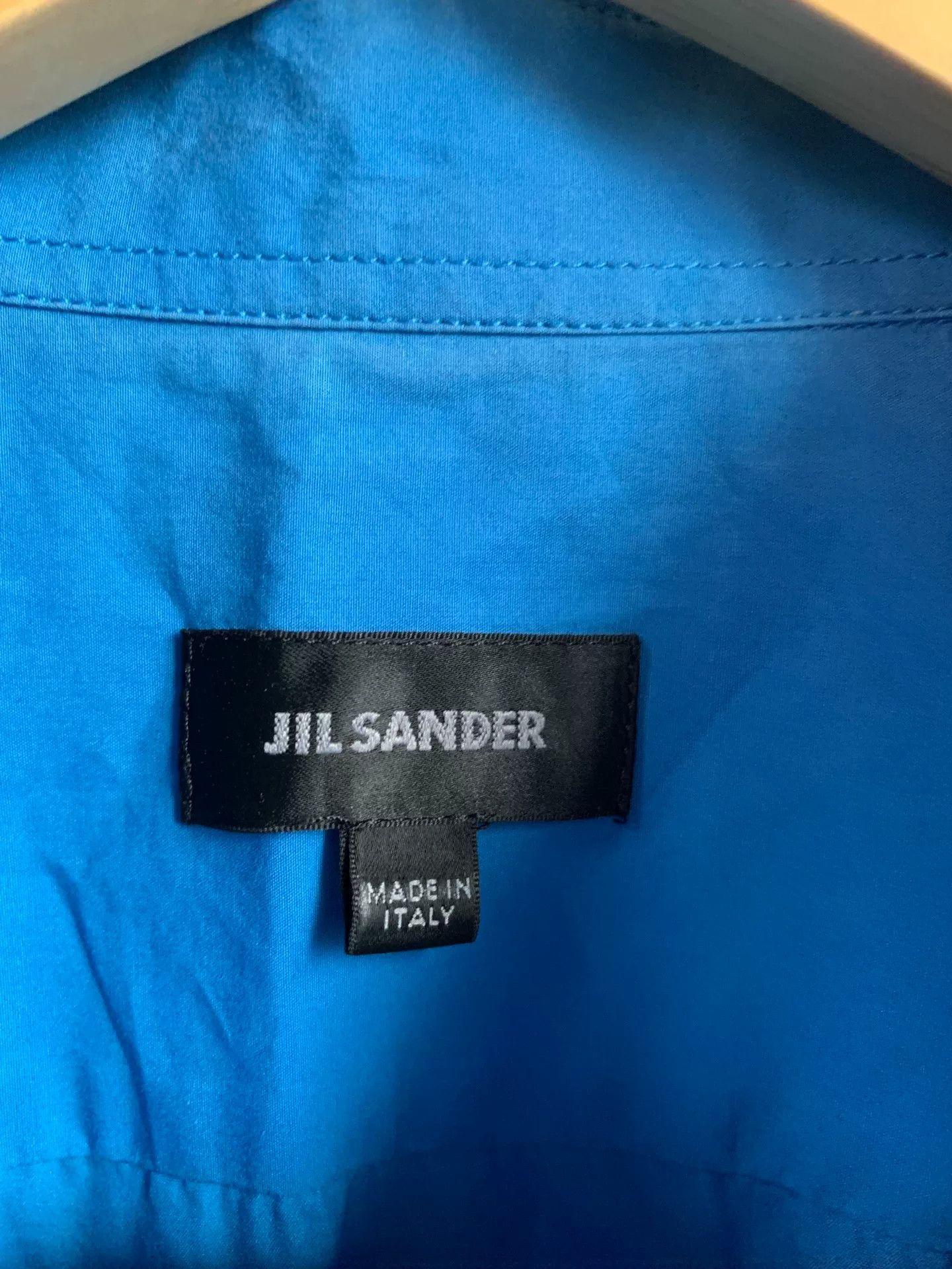 Jil Sander Jil Sander Blue Cargo Pocket Shirt Size US XL / EU 56 / 4 - 3 Thumbnail