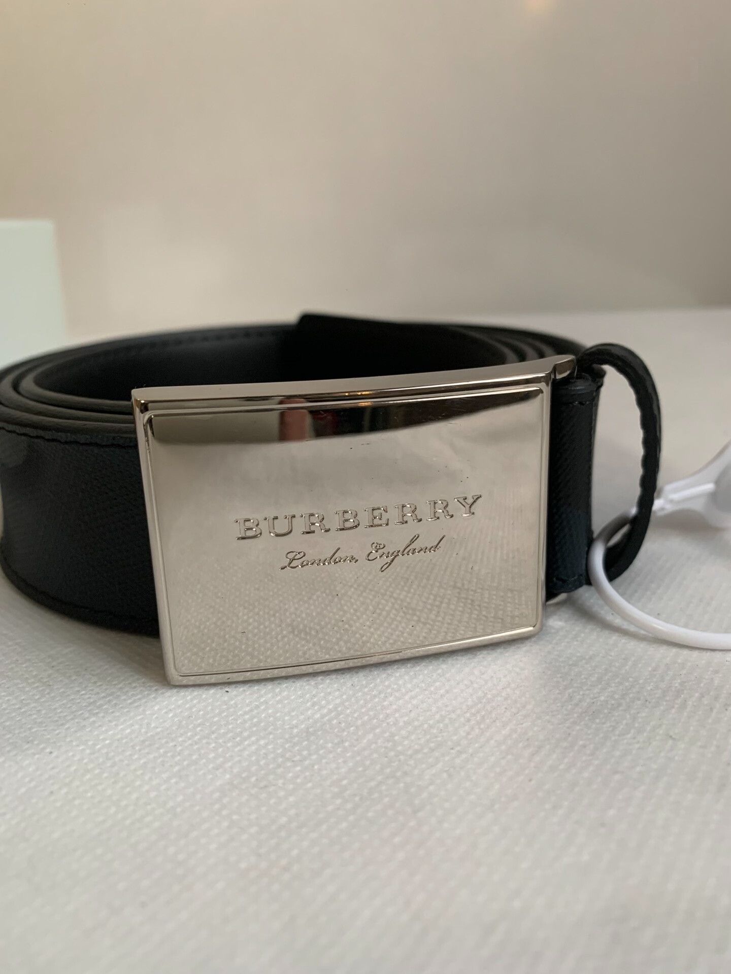 Burberry Burberry Classic Check Buckle Reversible Belt Size ONE SIZE - 2 Thumbnail