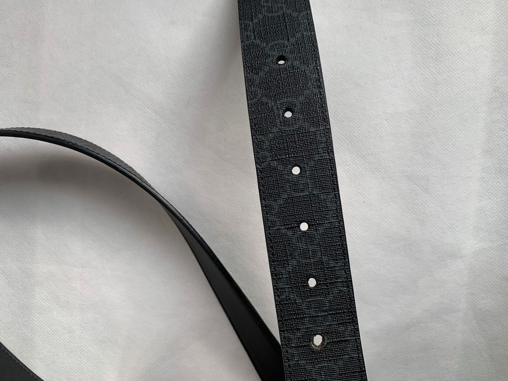 Gucci Gucci Men's Classic Monogram Belt Size ONE SIZE - 6 Thumbnail