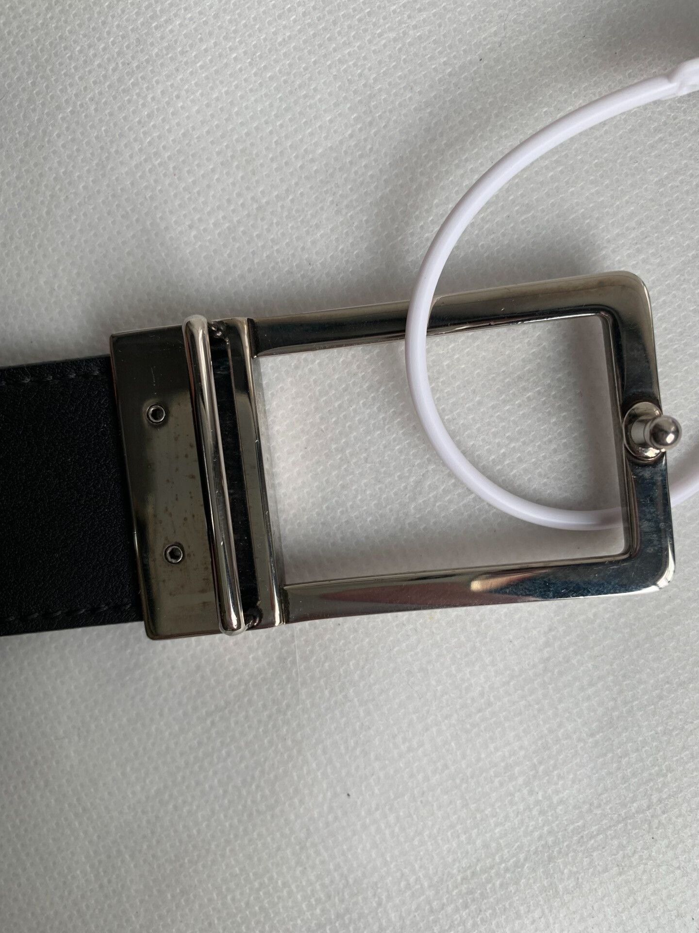 Gucci Gucci Men's Classic Monogram Belt Size ONE SIZE - 3 Thumbnail