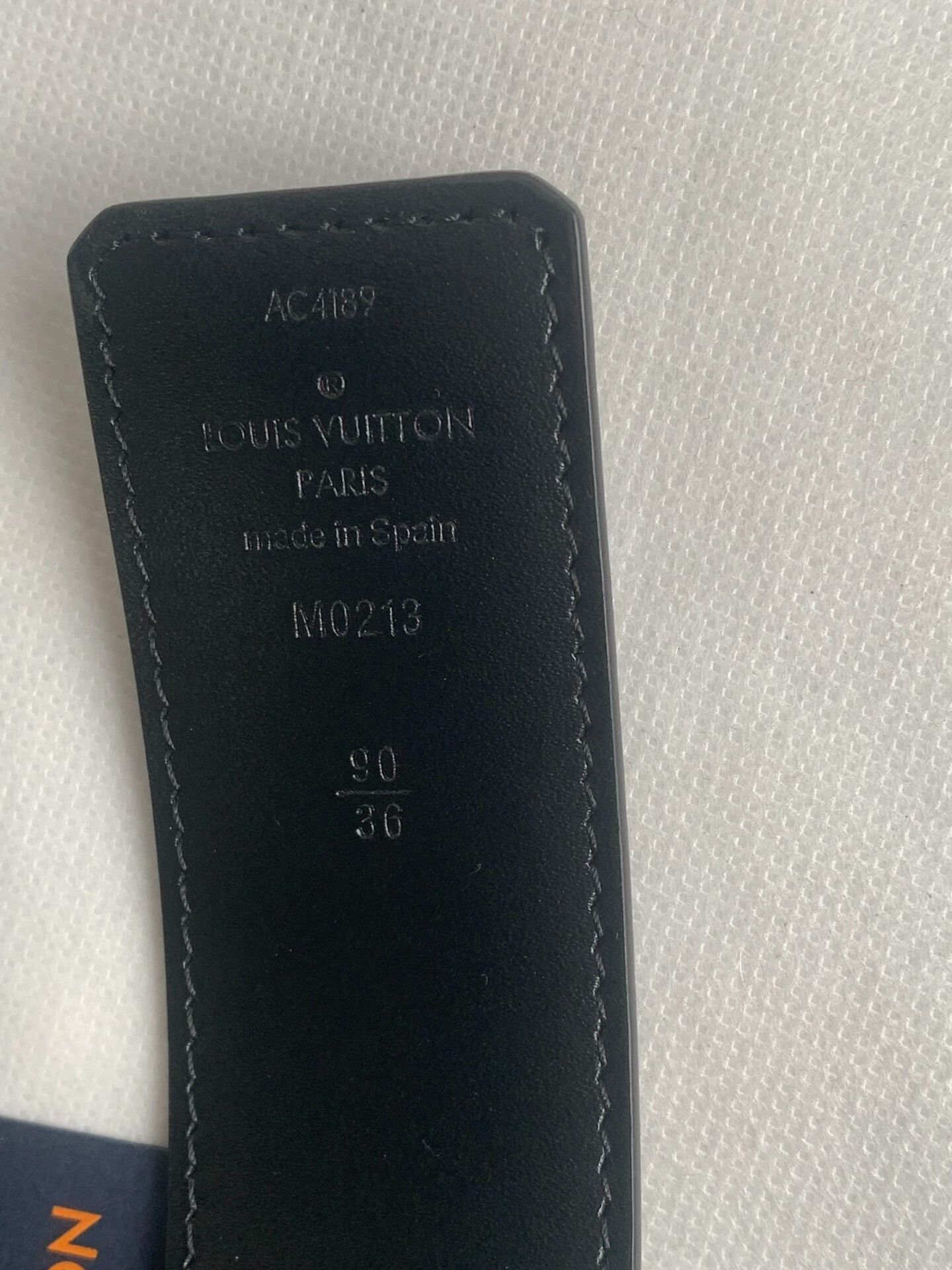 Louis Vuitton LV Damier Check Belt M0213 Size ONE SIZE - 5 Thumbnail
