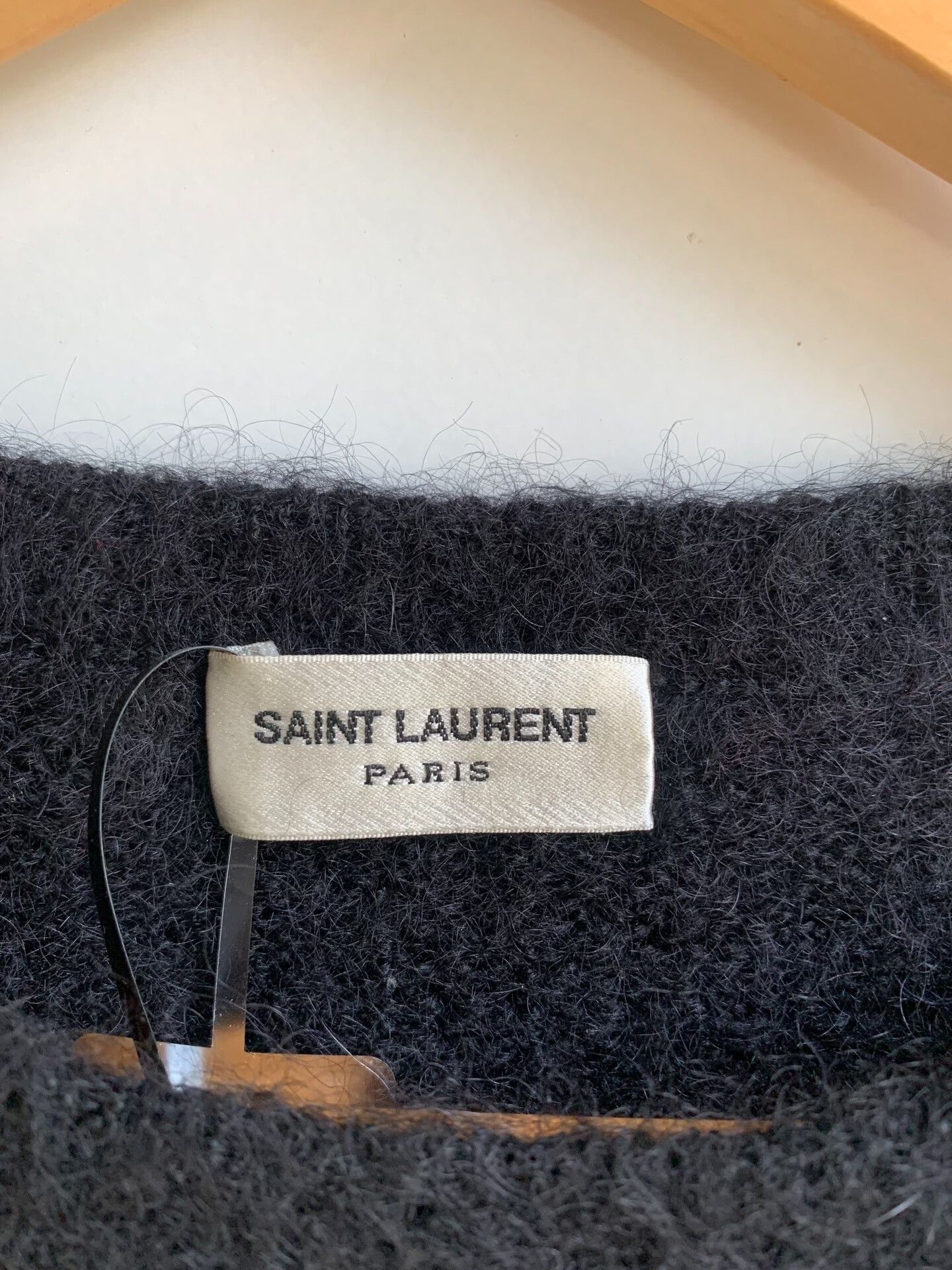 Saint Laurent Paris Saint Laurent Batwing Mohair Sweater Size M / US 6-8 / IT 42-44 - 3 Thumbnail