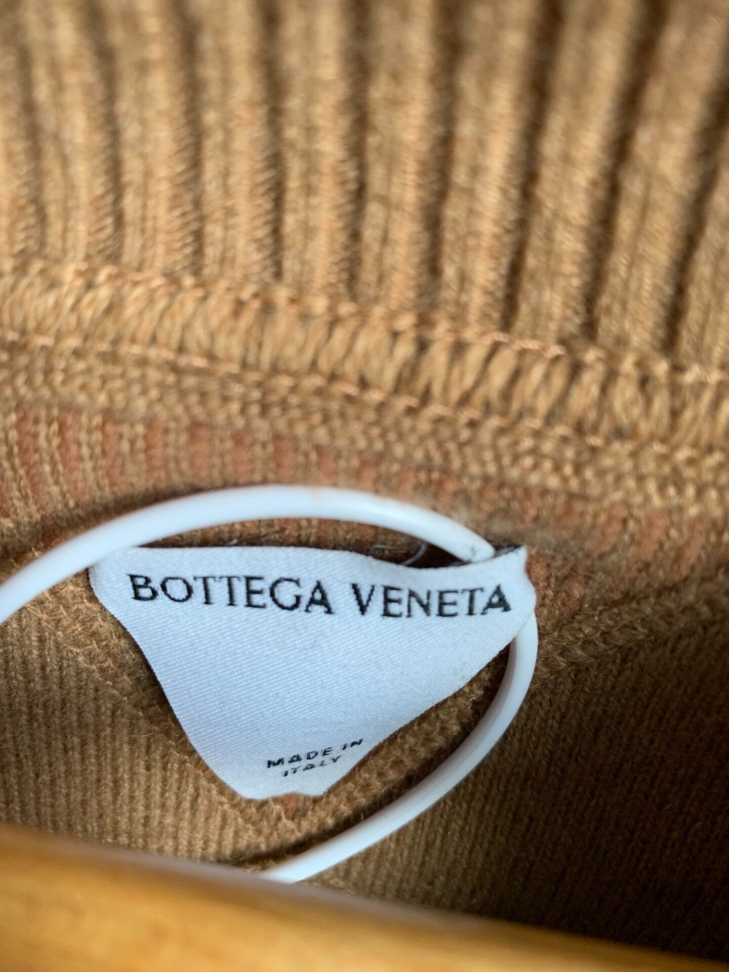 Bottega Veneta Bottega Veneta Wool Half-Zip Sweater Size US XL / EU 56 / 4 - 4 Thumbnail