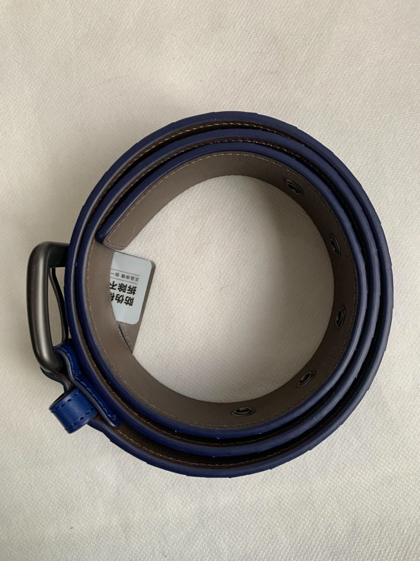 Bottega Veneta Bottega Veneta Blue Woven Belt Size ONE SIZE - 2 Thumbnail