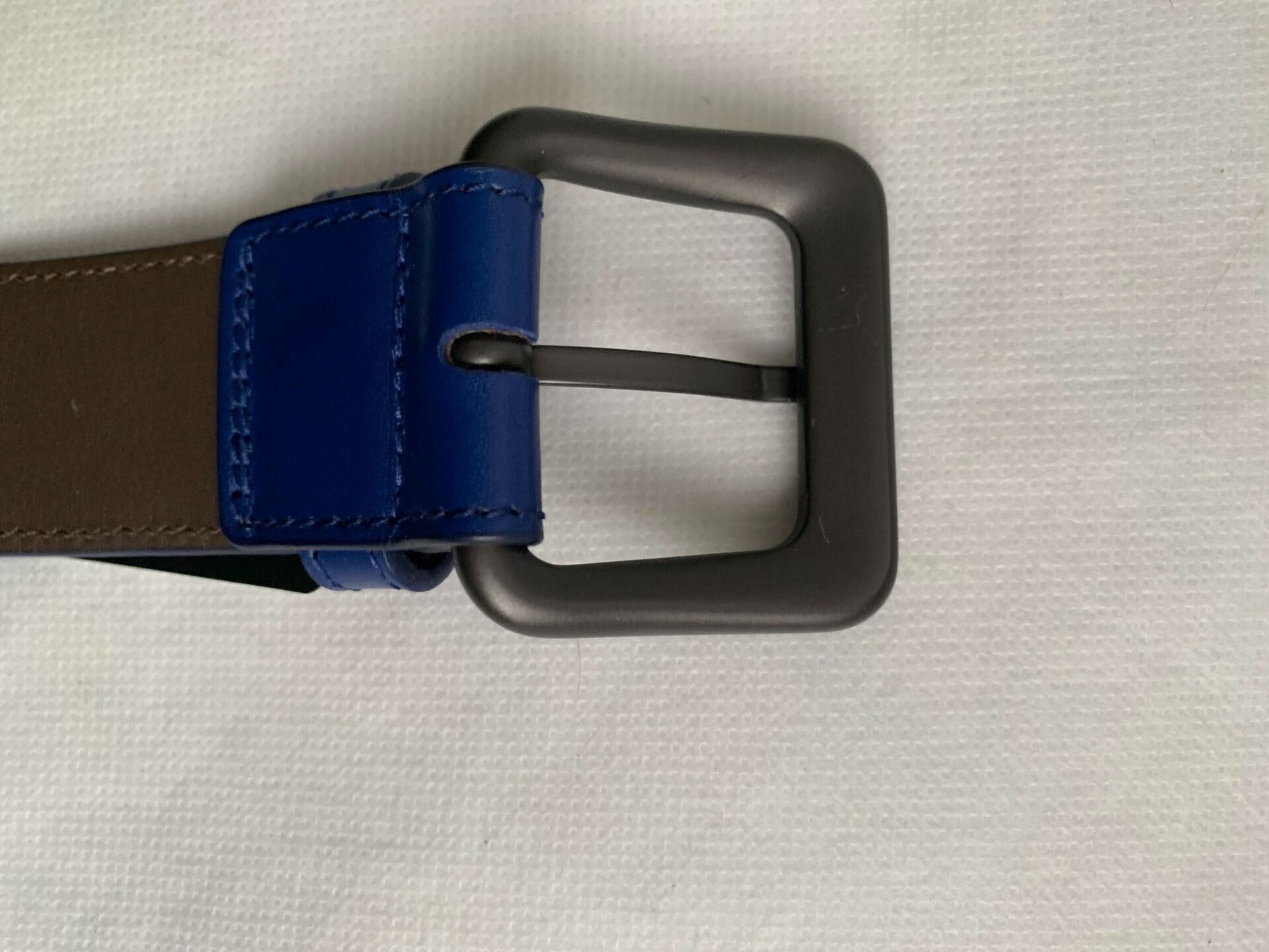 Bottega Veneta Bottega Veneta Blue Woven Belt Size ONE SIZE - 4 Thumbnail