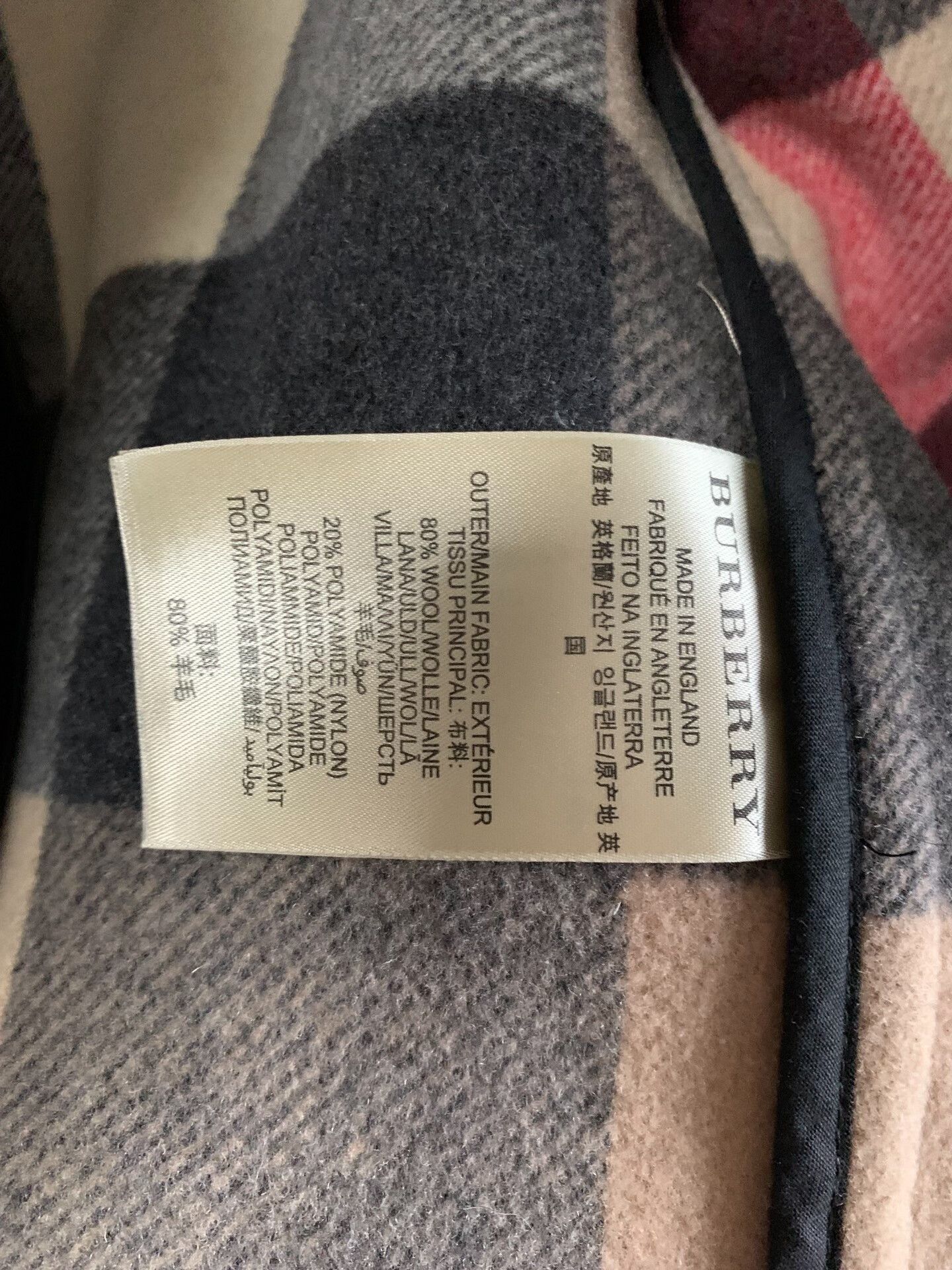 Burberry Burberry Brit Runway Wool Coat Size US M / EU 48-50 / 2 - 5 Thumbnail