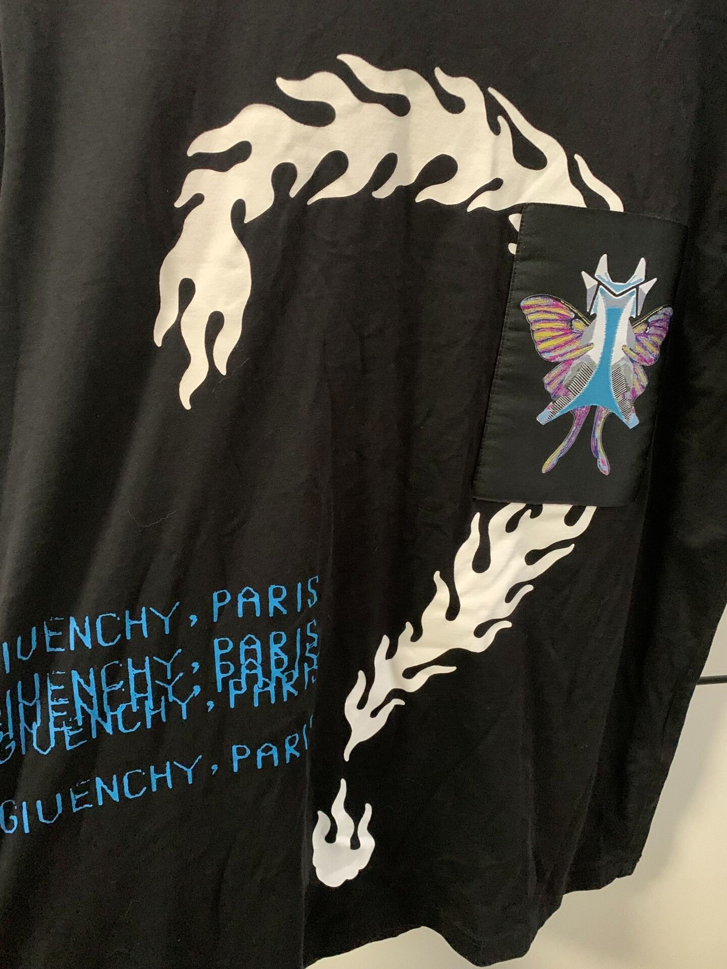 Givenchy Givenchy Black Short-Sleeve T-Shirt Size US L / EU 52-54 / 3 - 4 Thumbnail