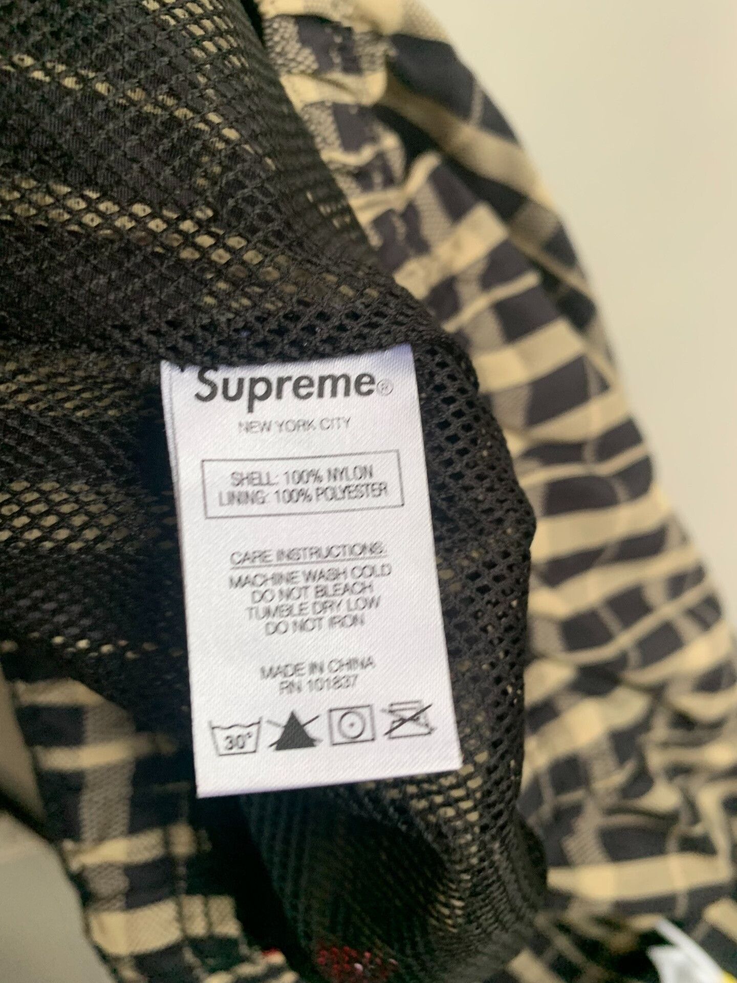 Supreme Supreme Black White Plaid Pants Size US 30 / EU 46 - 7 Thumbnail