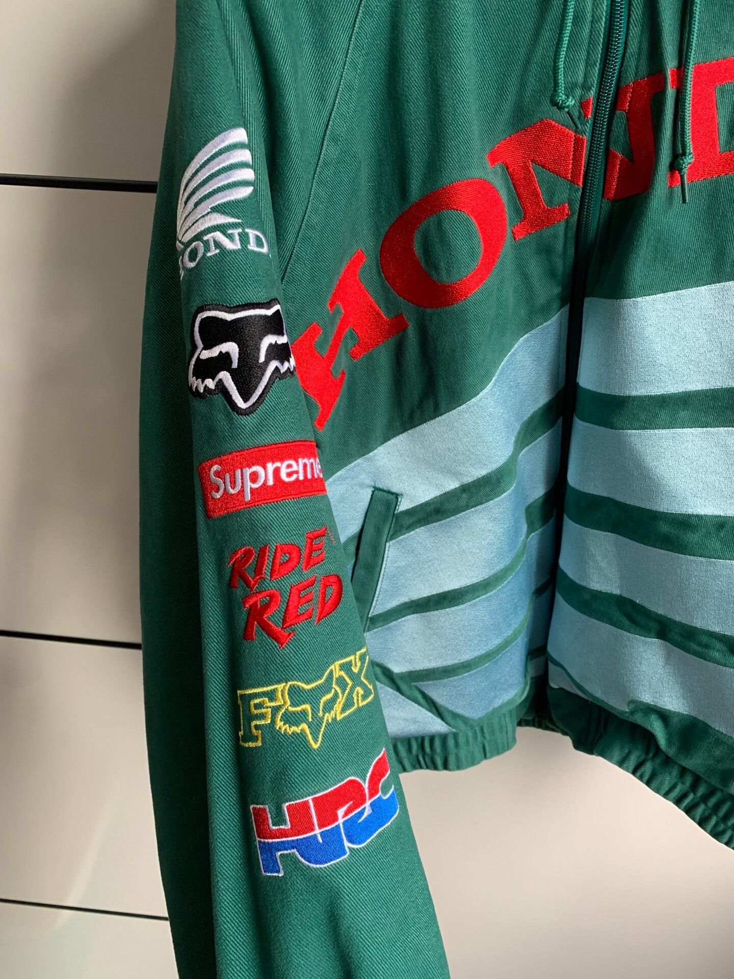 Supreme Supreme FW19 Honda FoxRacing Jacket Size US L / EU 52-54 / 3 - 6 Thumbnail