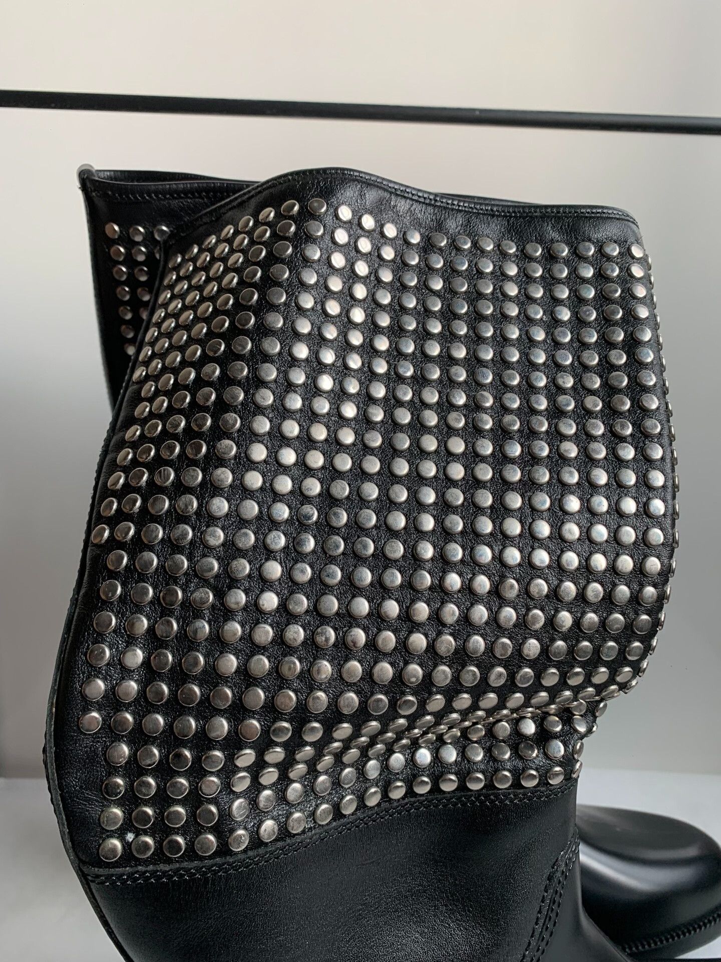 Burberry Burberry Black Rivet High Boots Size US 6 / IT 36 - 3 Thumbnail