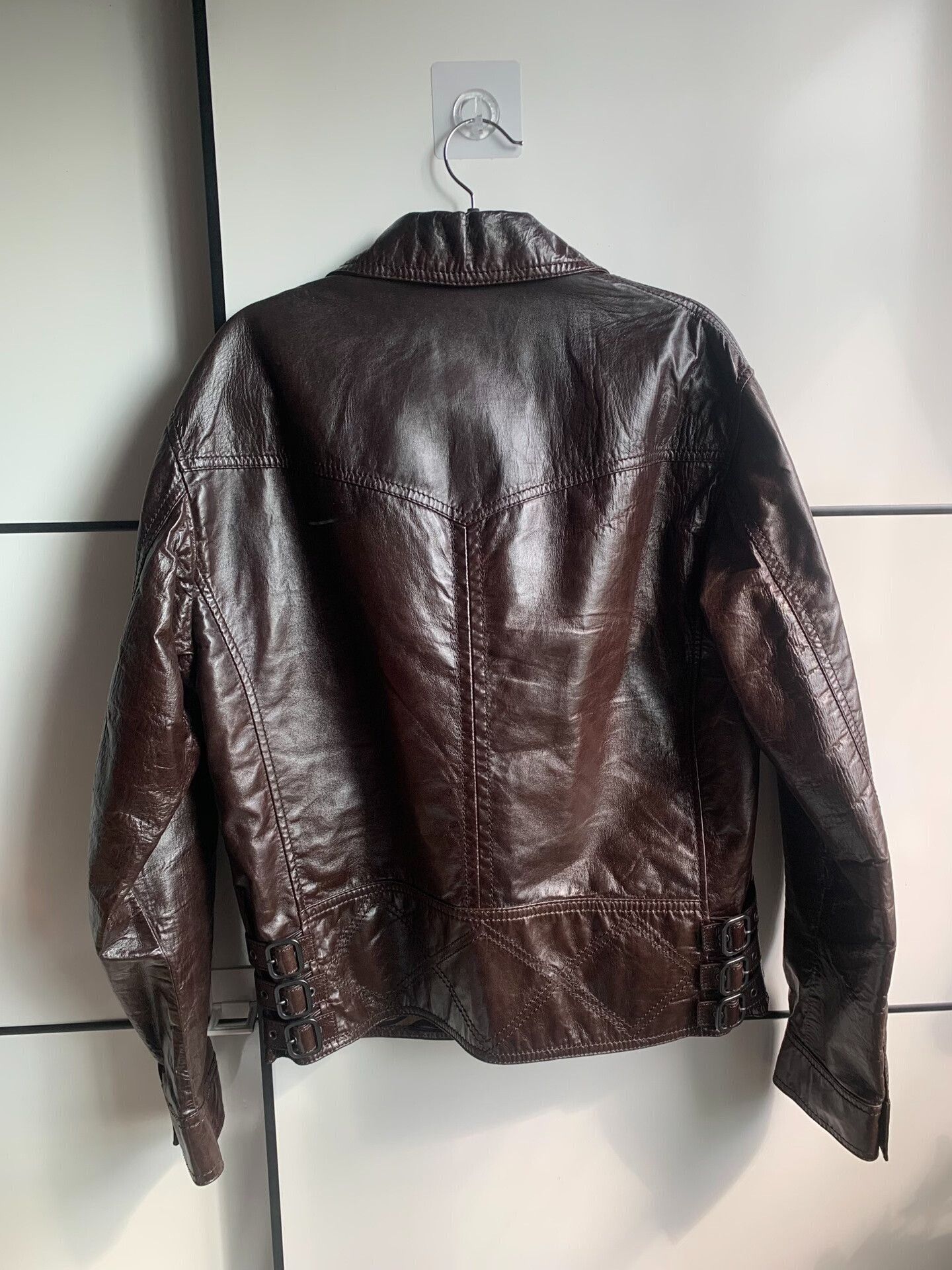 Bottega Veneta Bottega Veneta 48 Brown Sheepskin Hunting Jacket Size US M / EU 48-50 / 2 - 2 Thumbnail
