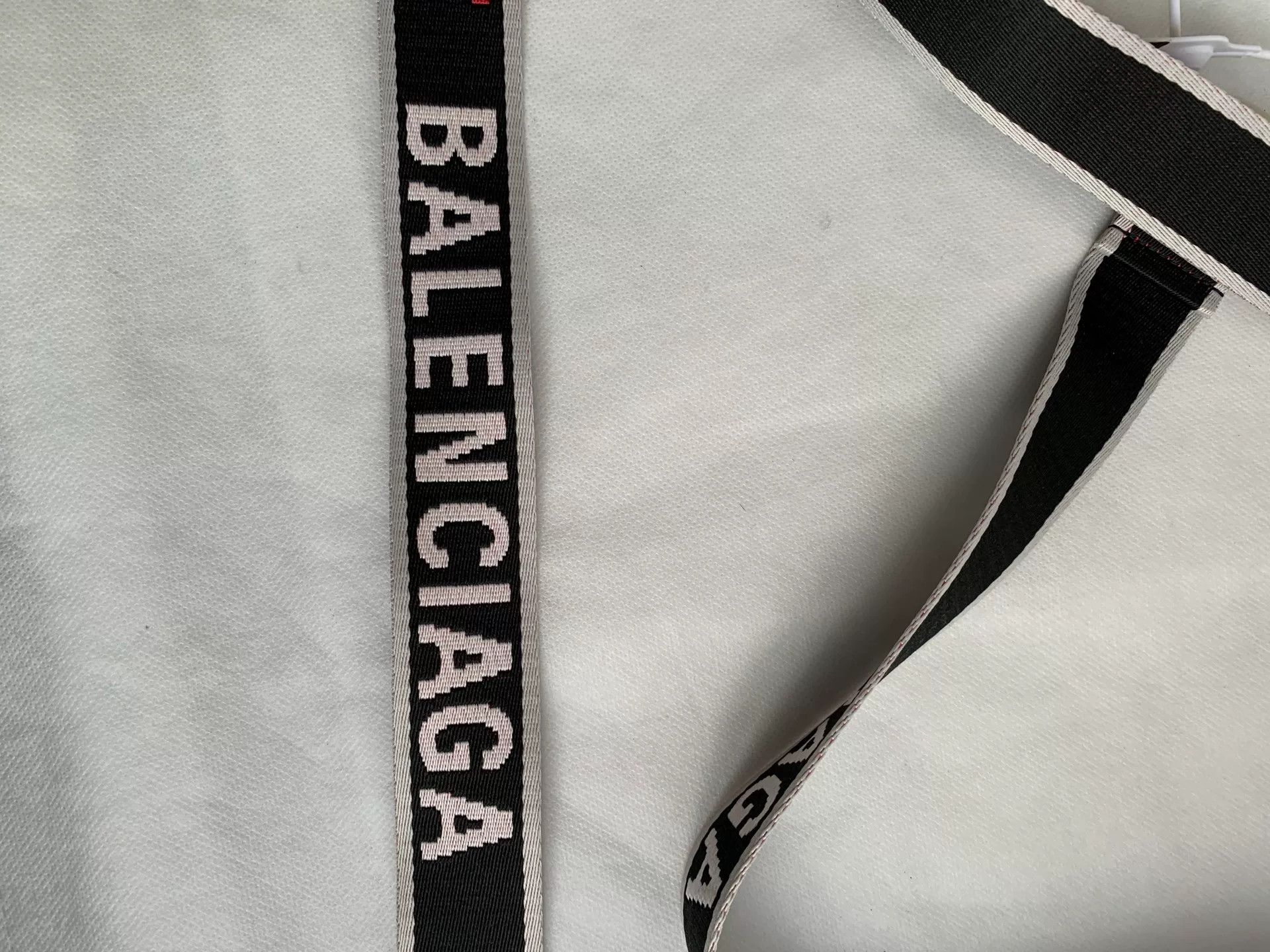 Balenciaga Balenciaga Distressed Nylon Belt Size ONE SIZE - 9 Thumbnail