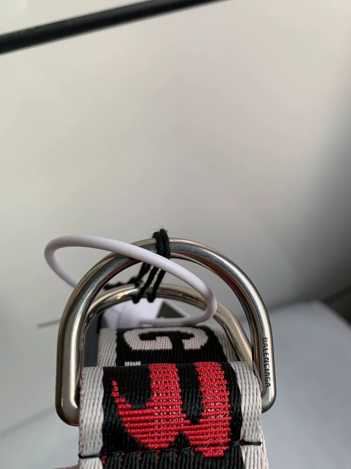 Balenciaga Balenciaga Distressed Nylon Belt Size ONE SIZE - 3 Thumbnail