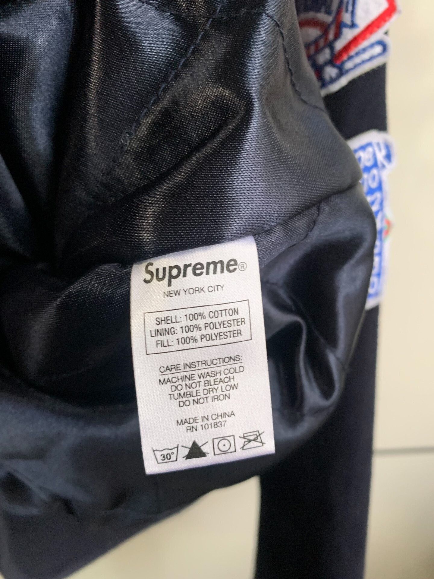 Supreme Supreme x New Era x MLB Varsity Jacket Size US L / EU 52-54 / 3 - 7 Thumbnail