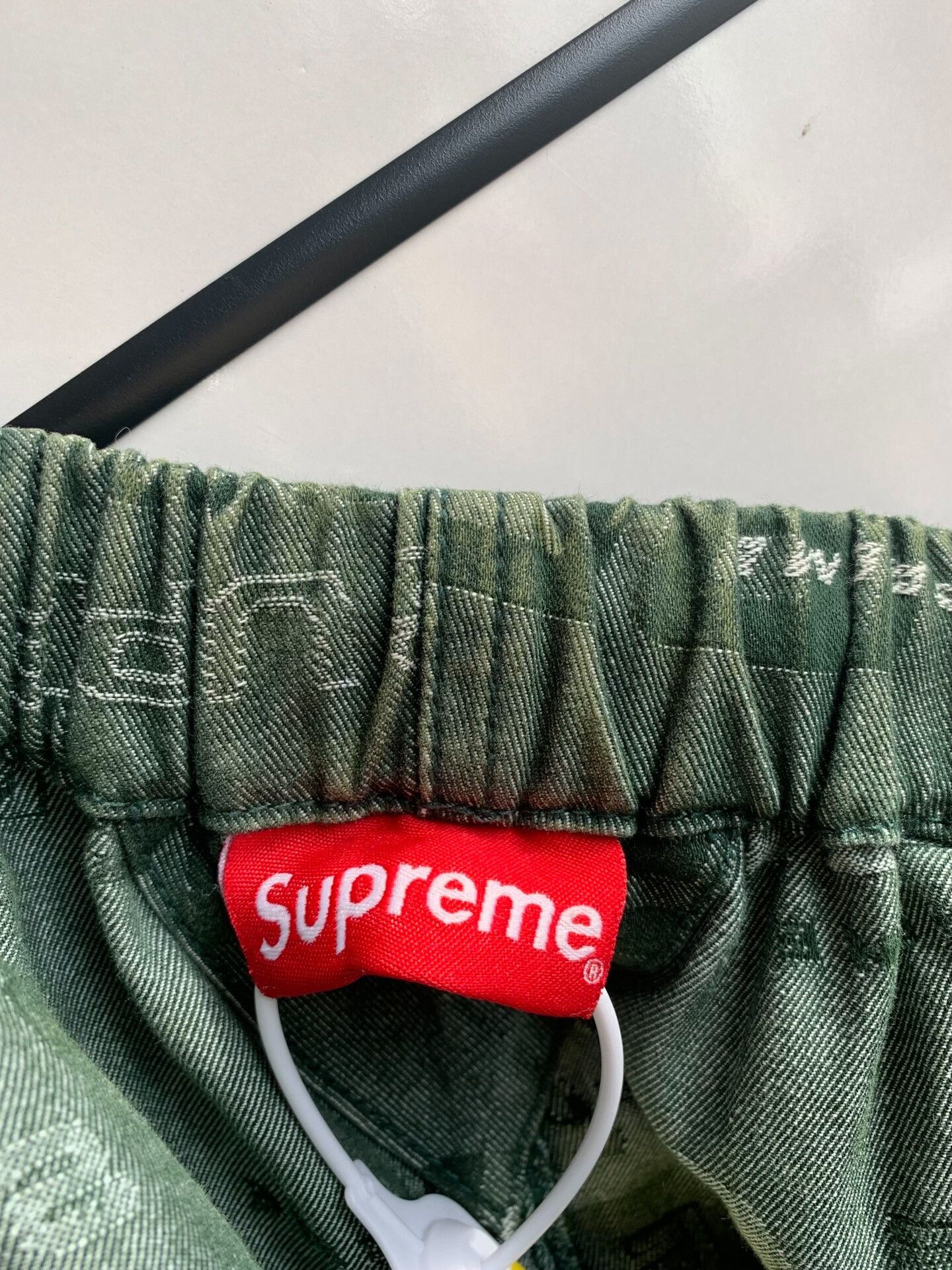 Supreme Supreme FW19 Dimensions Logo Denim Skate Pant Size US 32 / EU 48 - 2 Thumbnail