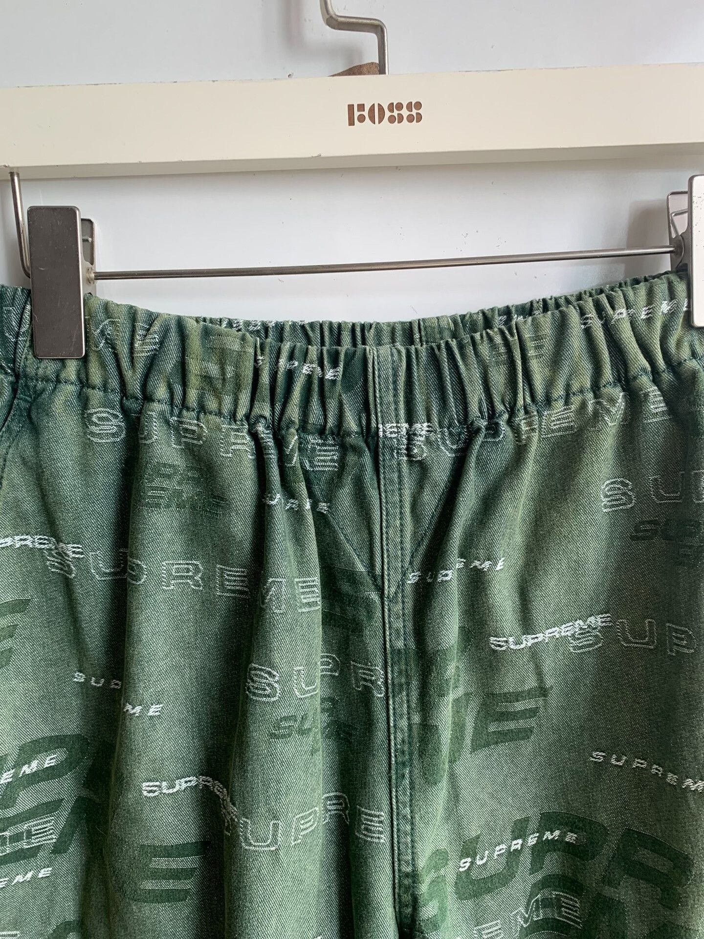 Supreme Supreme FW19 Dimensions Logo Denim Skate Pant Size US 32 / EU 48 - 8 Thumbnail
