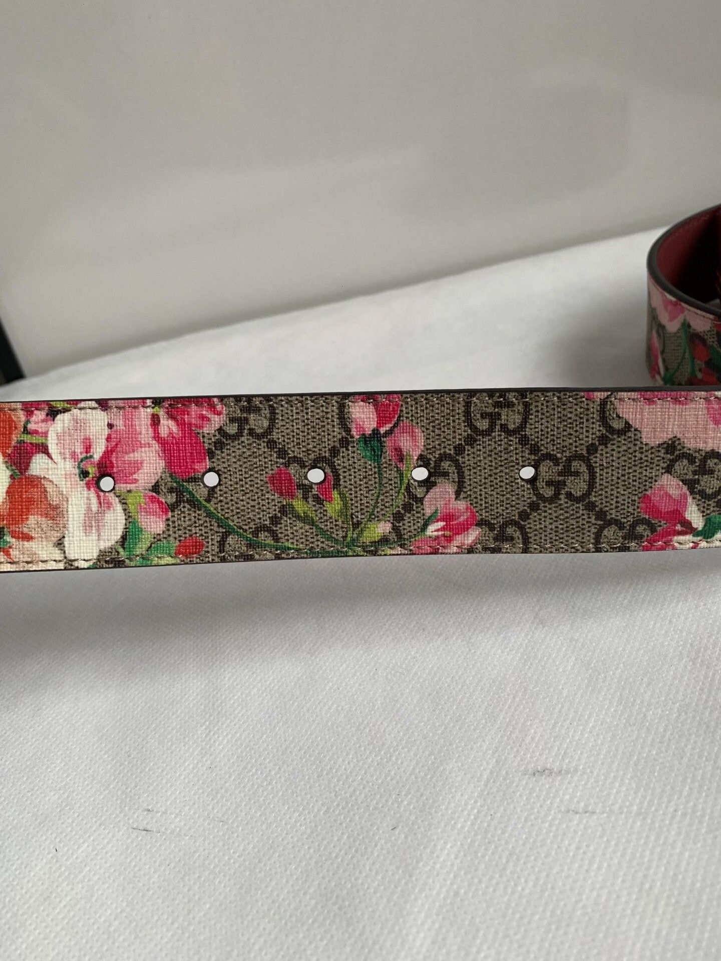 Gucci Gucci Tiger Head Floral Belt Size ONE SIZE - 4 Thumbnail