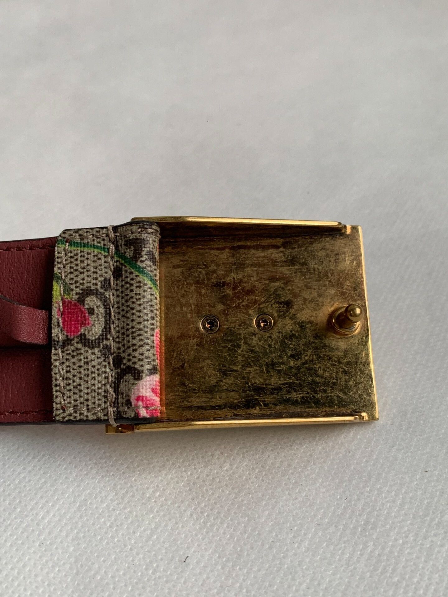 Gucci Gucci Tiger Head Floral Belt Size ONE SIZE - 2 Thumbnail