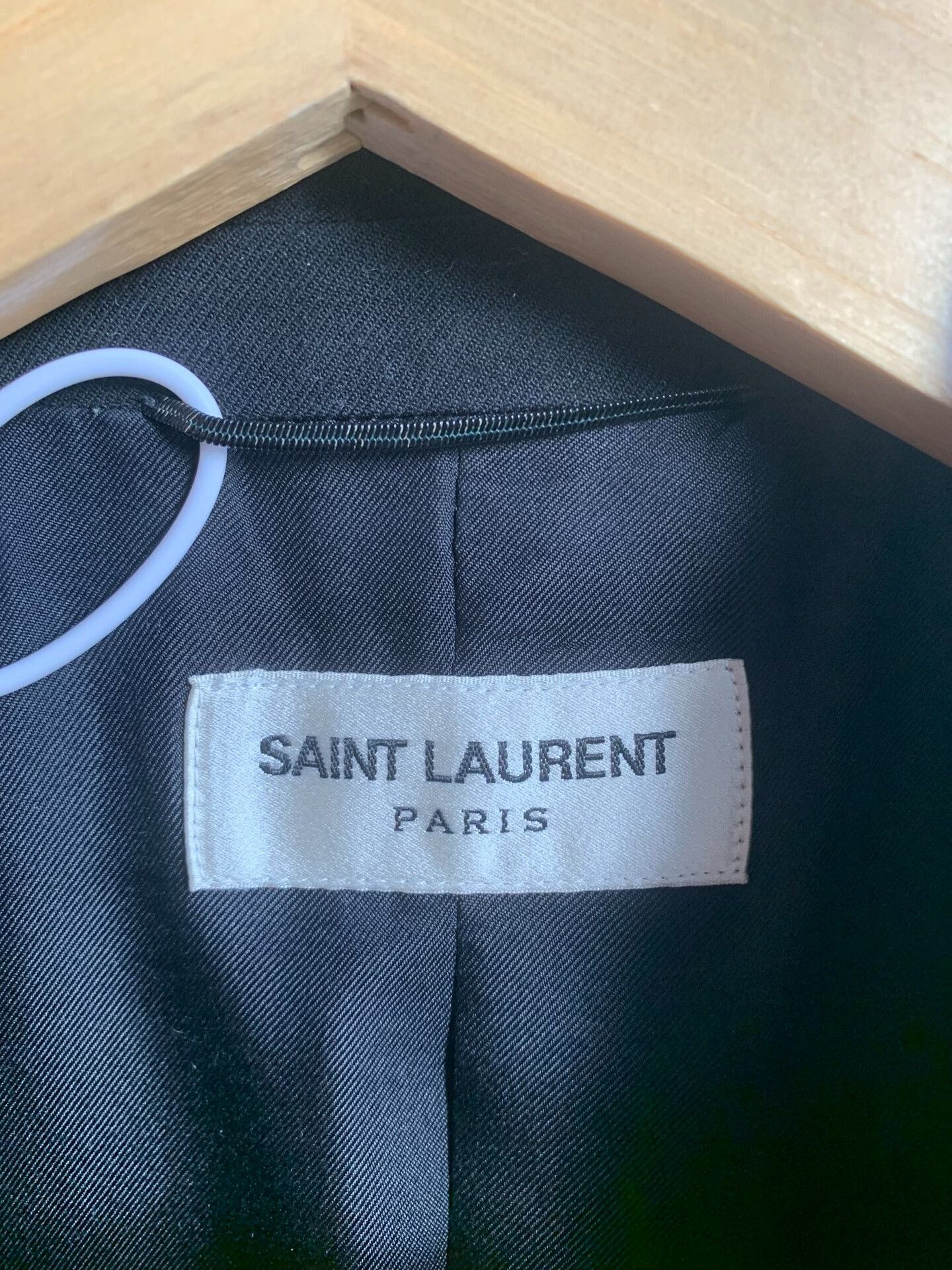 Saint Laurent Paris Saint Laurent Hedi 16FW Crystal Trim Blazer Size US S / EU 44-46 / 1 - 2 Thumbnail