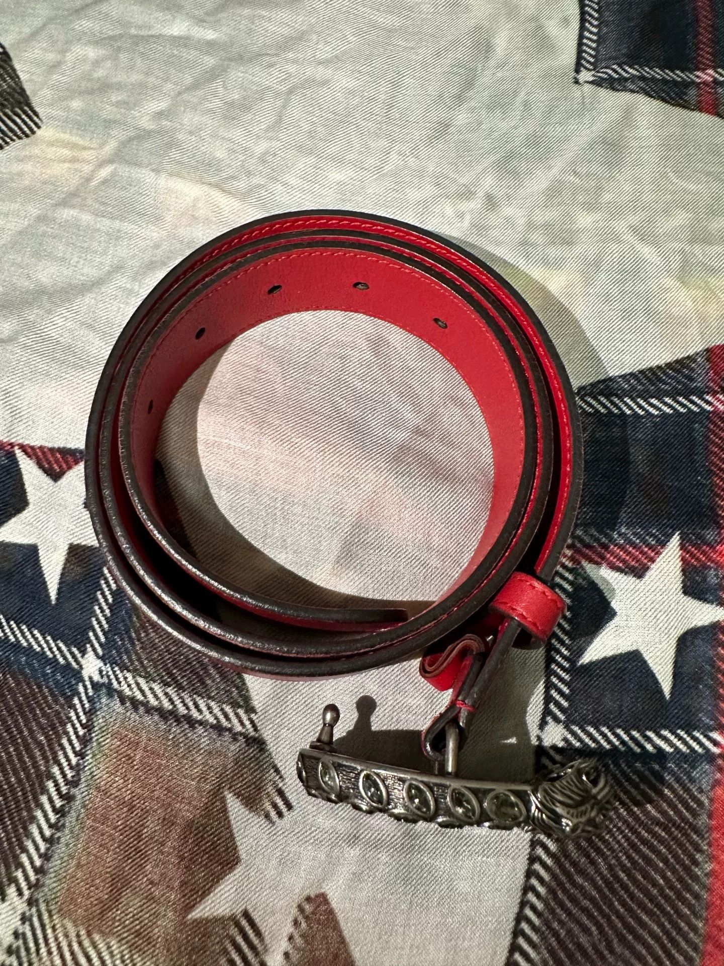 Gucci Gucci Dionysus Red Belt Size ONE SIZE - 3 Thumbnail