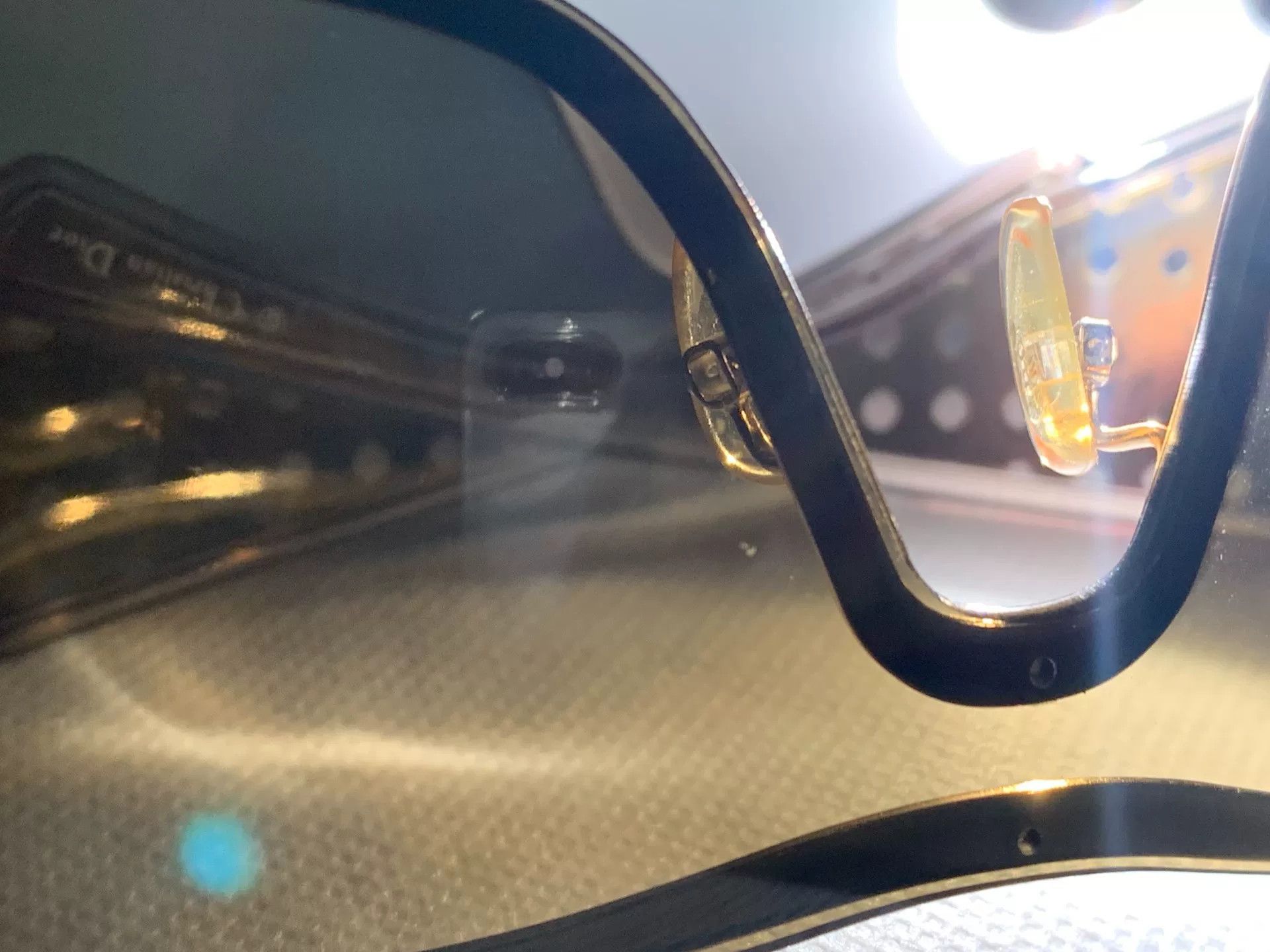 Dior Dior Vintage Pilot Sunglasses Size ONE SIZE - 2 Thumbnail
