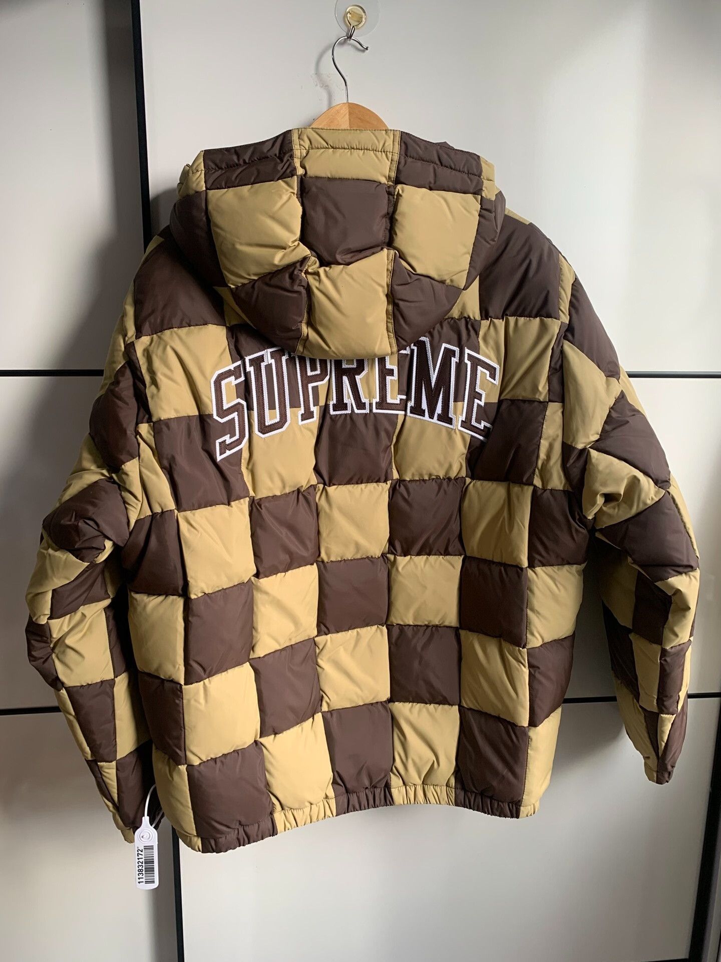 Supreme Supreme 19FW Checkerboard Puffy Jacket Size US L / EU 52-54 / 3 - 2 Thumbnail